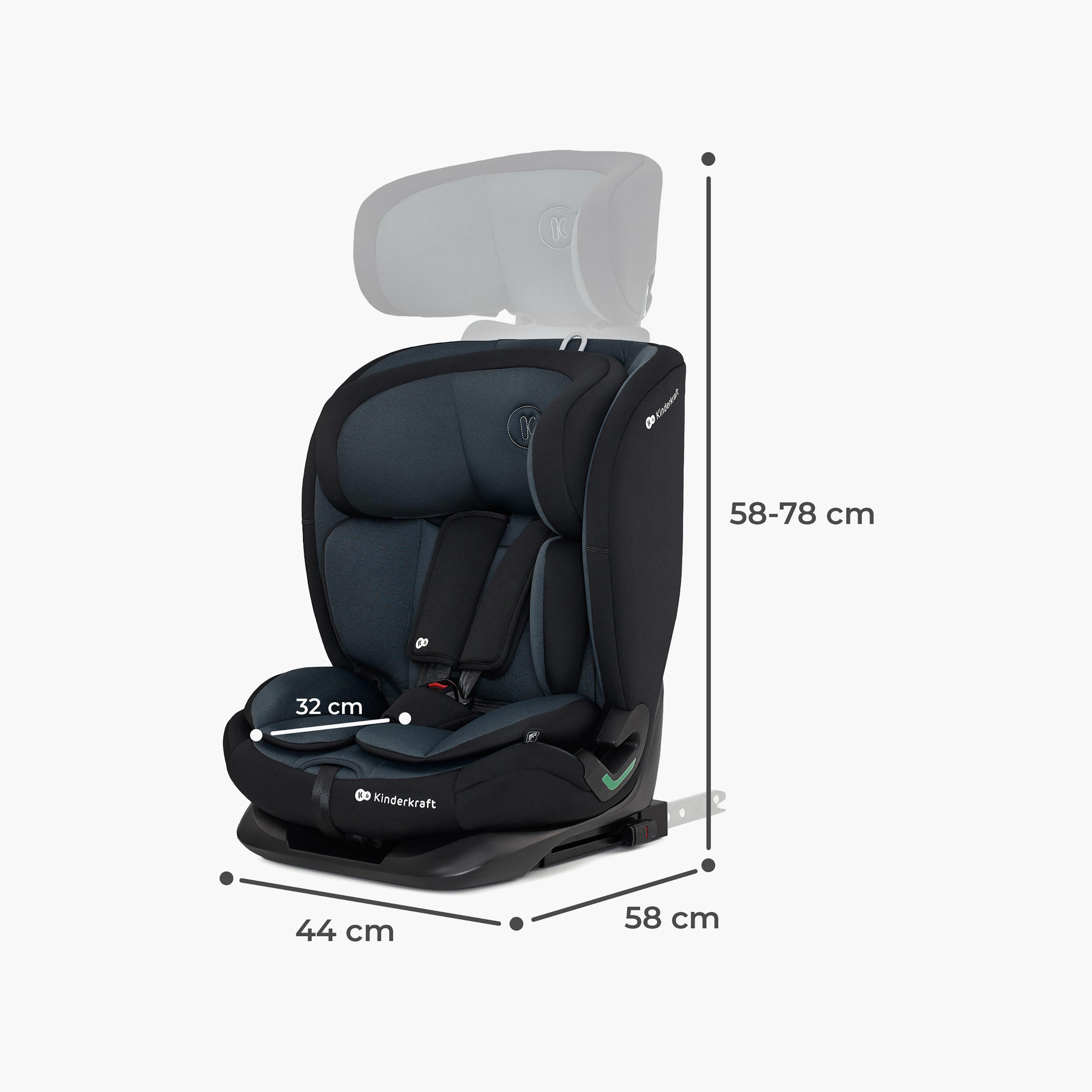 Kinderkraft ONETO3 I-Size Infant Travel Car Seat-baby-gear-carseats-image-9