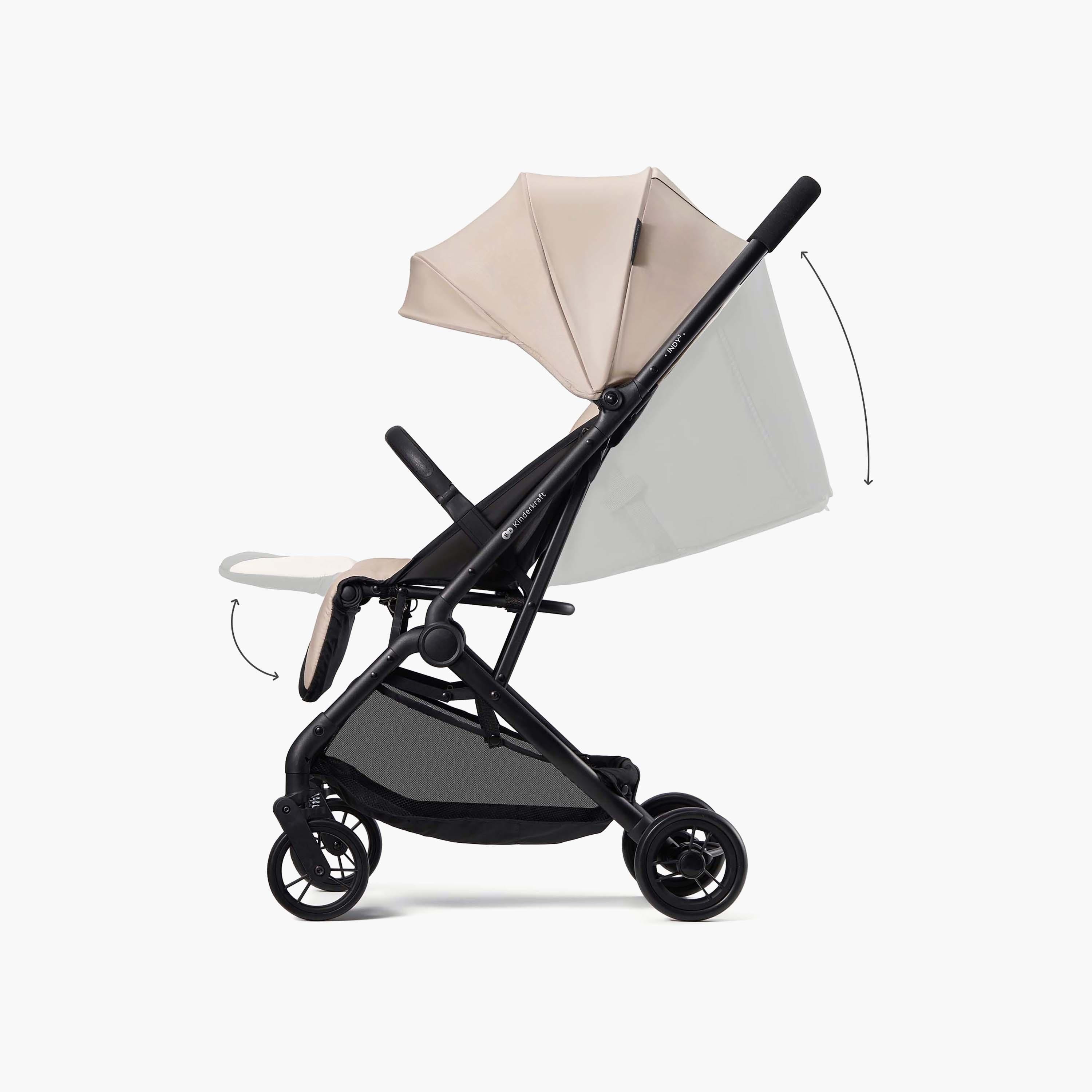 Kinderkraft INDY 3 Pushchair Infant Travel Stroller-baby-gear-strollersandprams-strollers-image-10