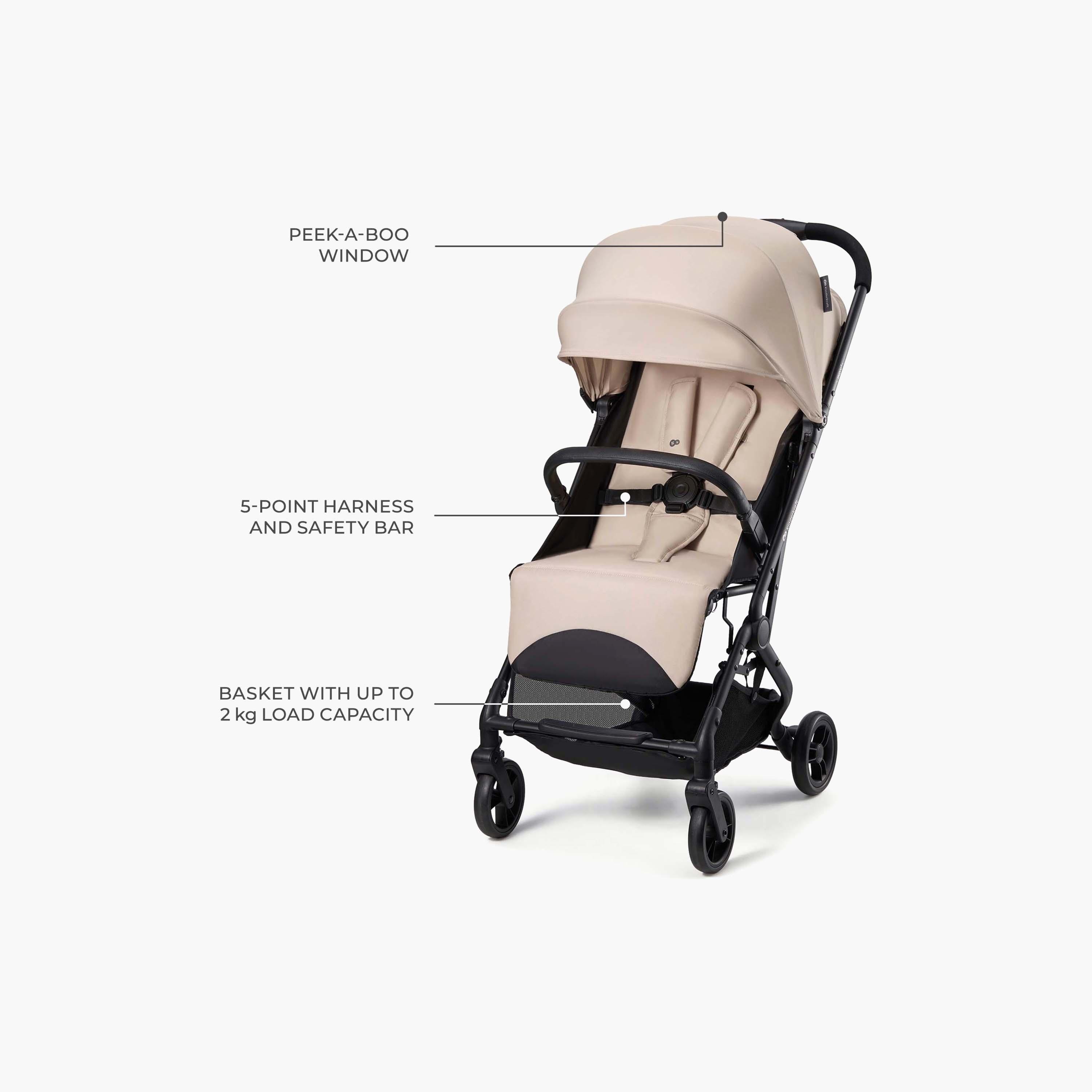 Kinderkraft INDY 3 Pushchair Infant Travel Stroller-baby-gear-strollersandprams-strollers-image-8