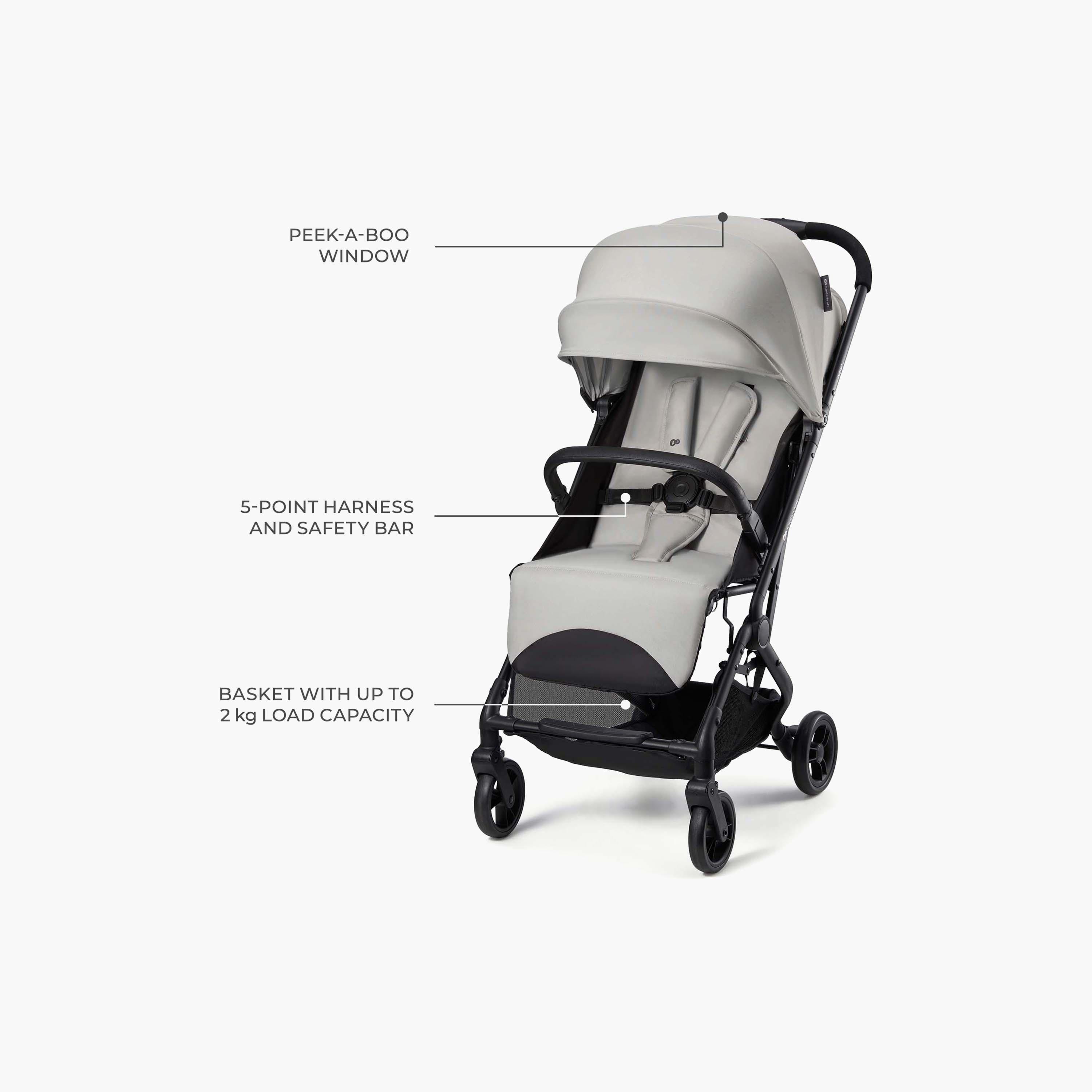 Kinderkraft INDY 3 Pushchair Infant Travel Stroller-baby-gear-strollersandprams-strollers-image-11
