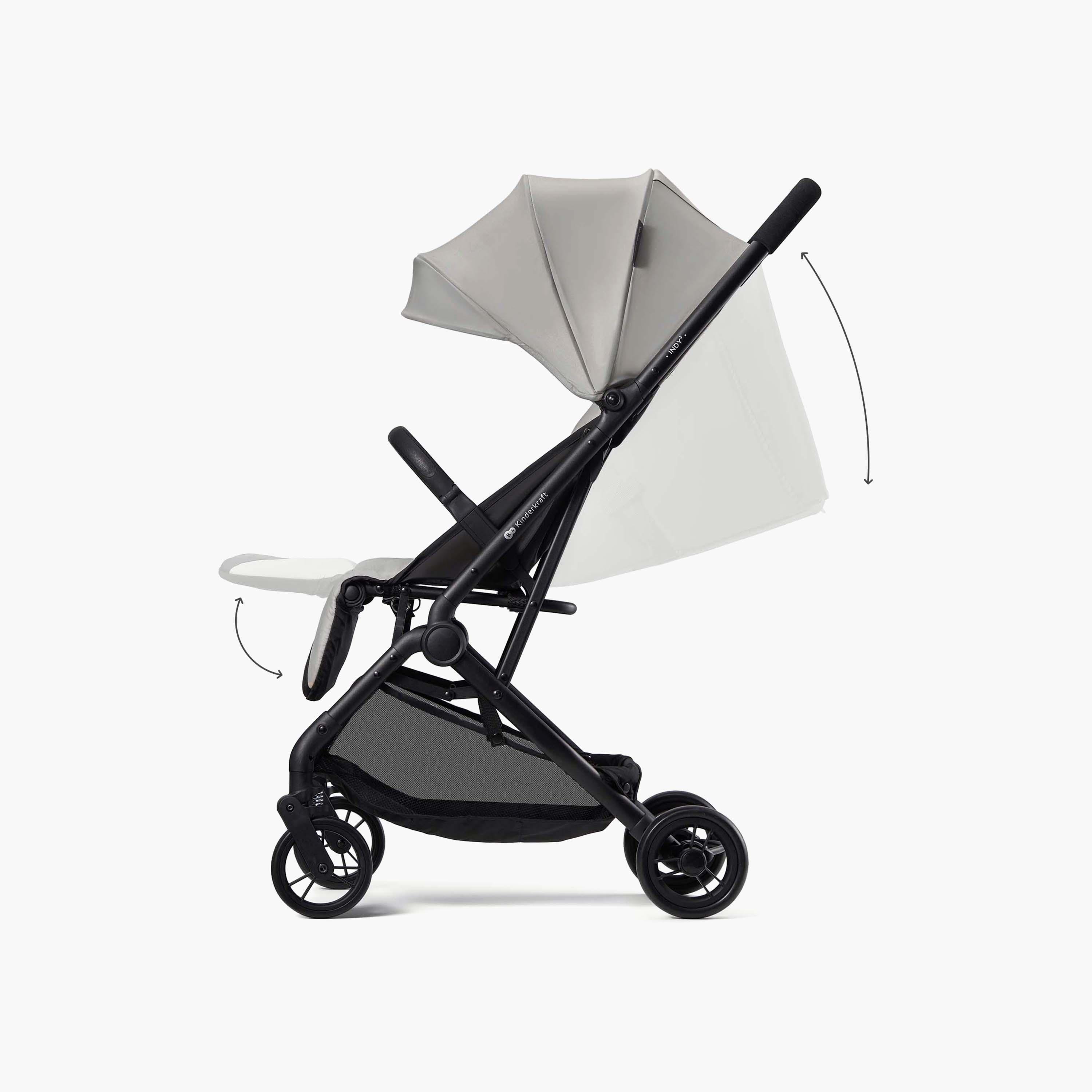 Kinderkraft INDY 3 Pushchair Infant Travel Stroller-baby-gear-strollersandprams-strollers-image-5
