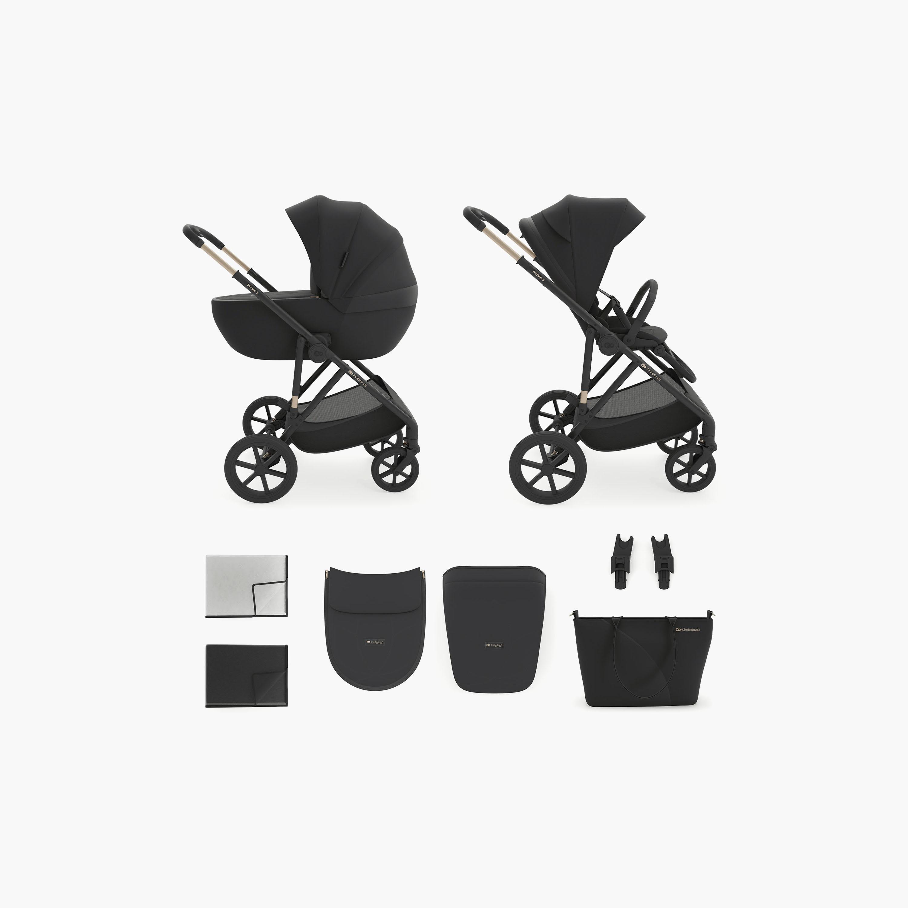 Kinderkraft Prime 3 2-in-1 Infant Baby Travel Stroller-baby-gear-strollersandprams-strollers-image-13