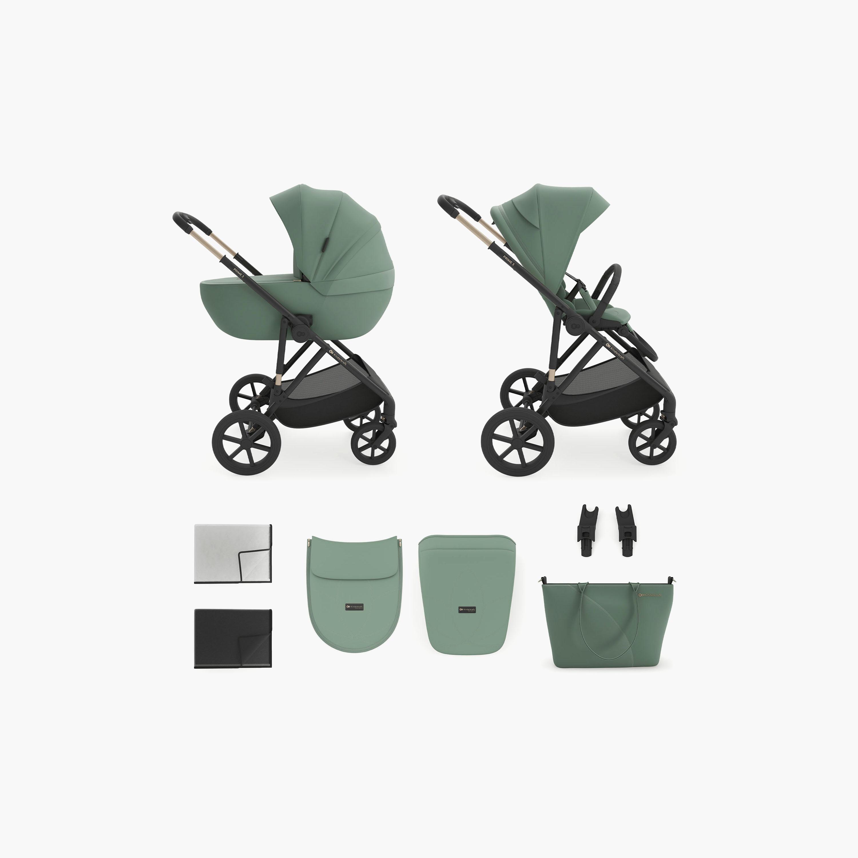 Kinderkraft Prime 3 2-in-1 Infant Baby Travel Stroller-baby-gear-strollersandprams-strollers-image-6