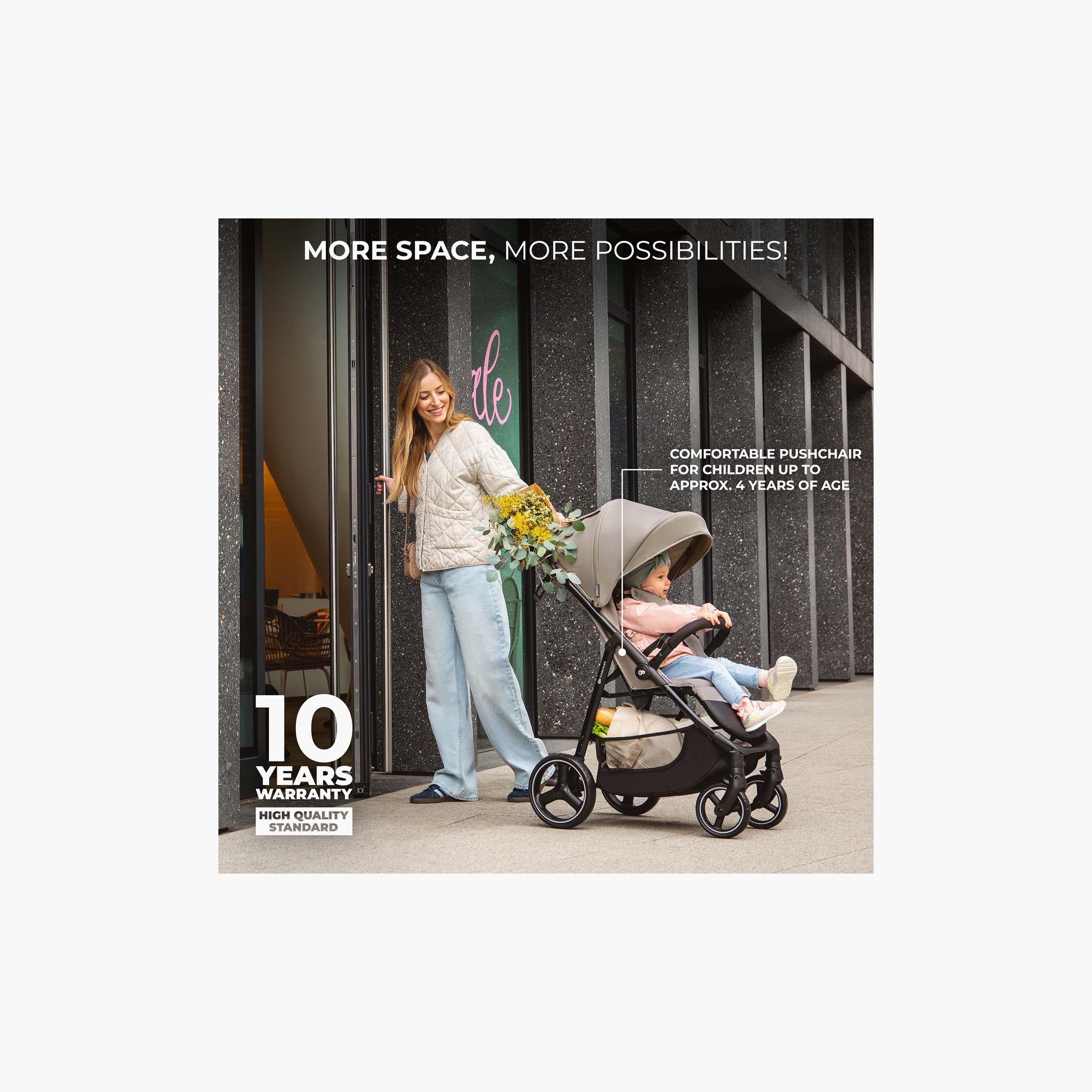 Kinderkraft TRIG 3 Infant Click & Fold Pushchair Stroller-baby-gear-strollersandprams-strollers-image-9