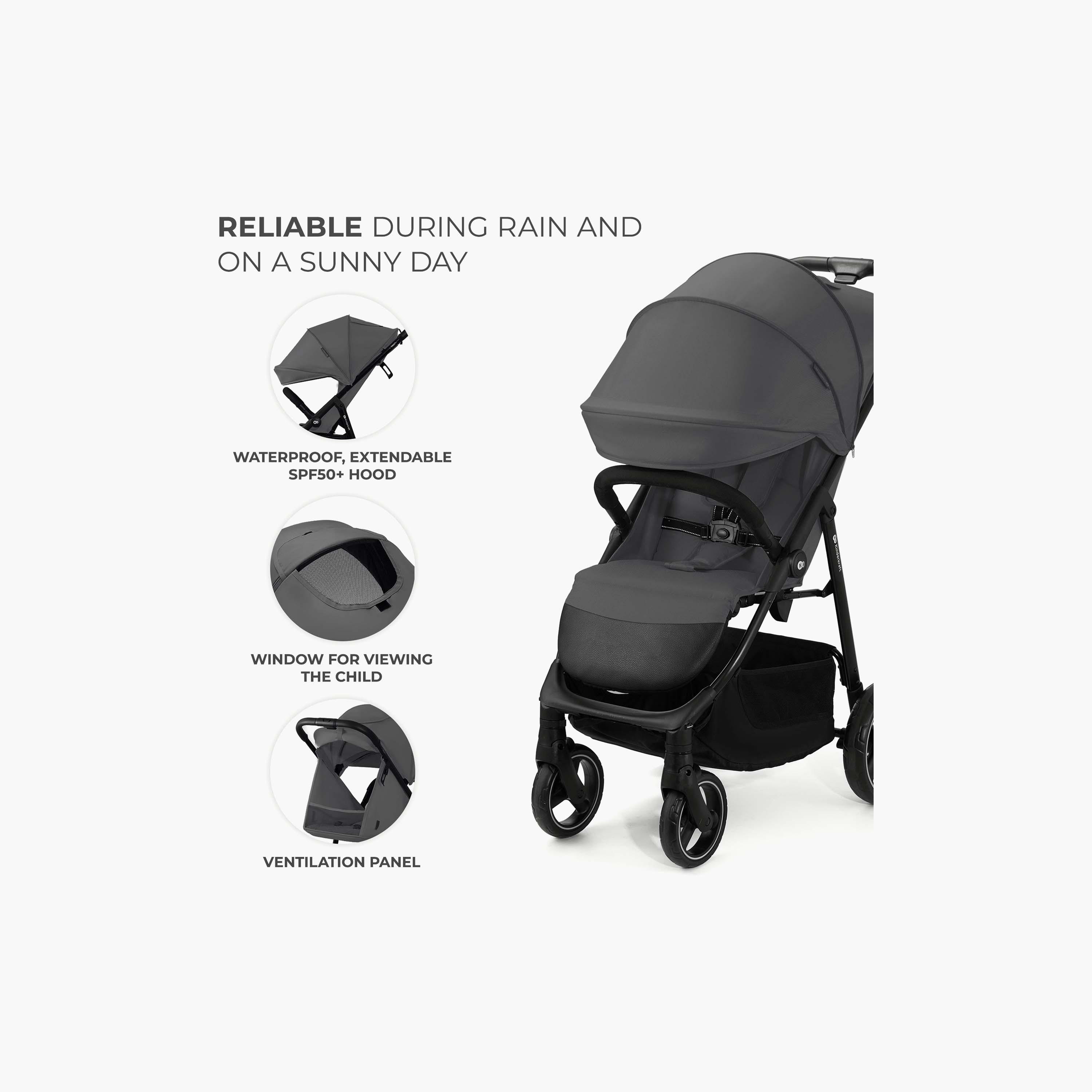 Kinderkraft TRIG 3 Infant Click & Fold Pushchair Stroller-baby-gear-strollersandprams-strollers-image-7