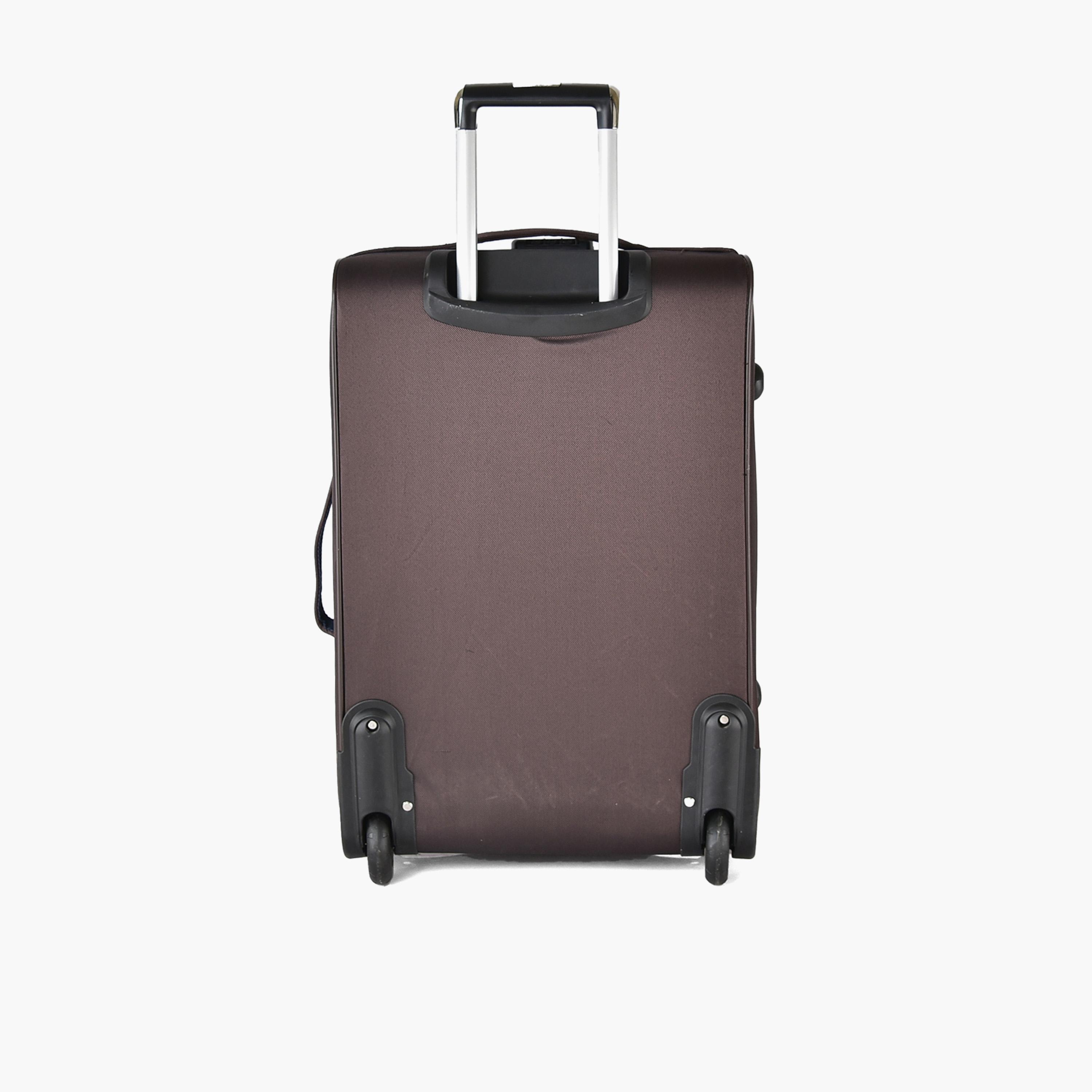 New Travel Set of 4 Polyester Soft-Sided 2-Wheeler Inline Trolley Bag with Combination Lock-travel-luggagesandbags-luggage-image-6