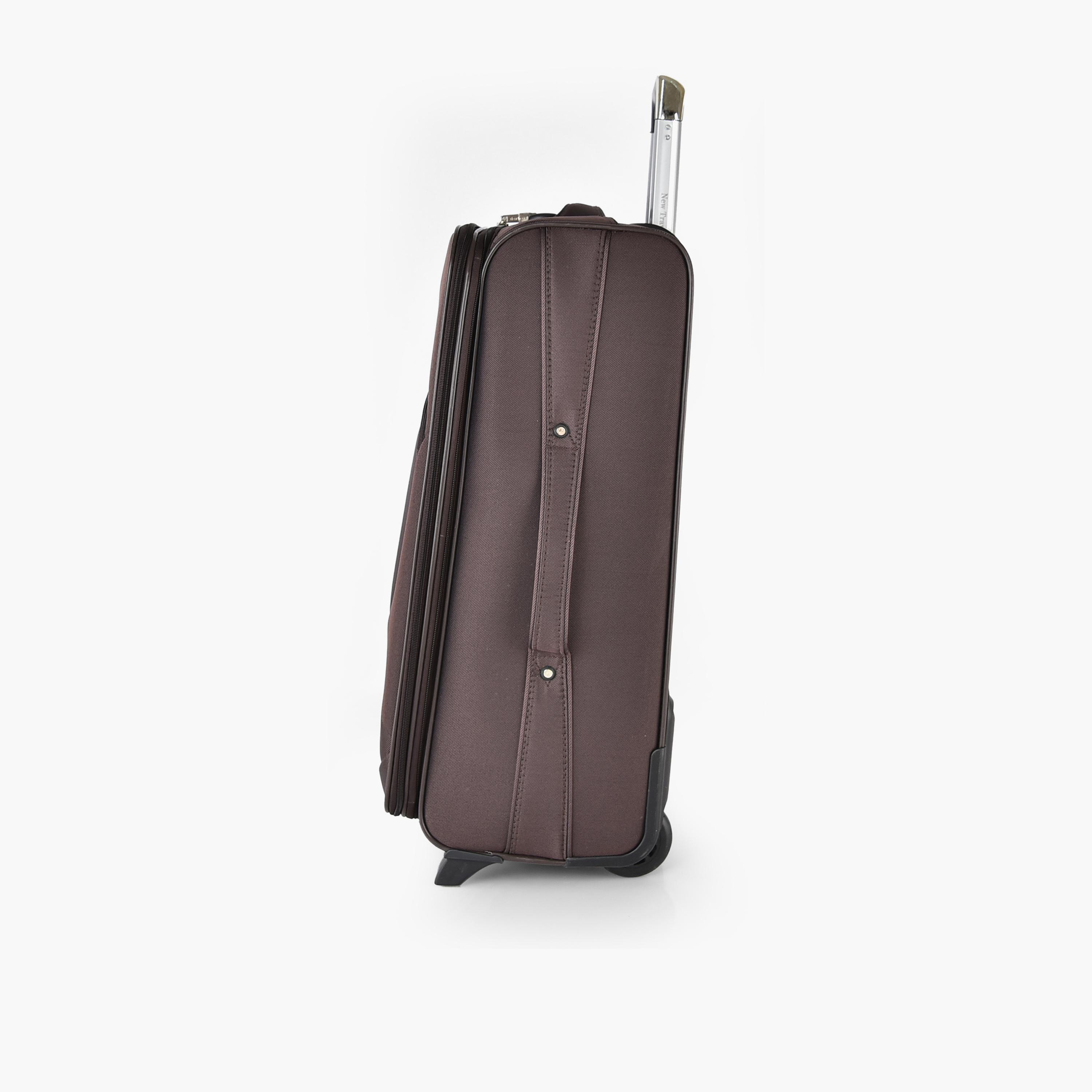 New Travel Set of 4 Polyester Soft-Sided 2-Wheeler Inline Trolley Bag with Combination Lock-travel-luggagesandbags-luggage-image-9