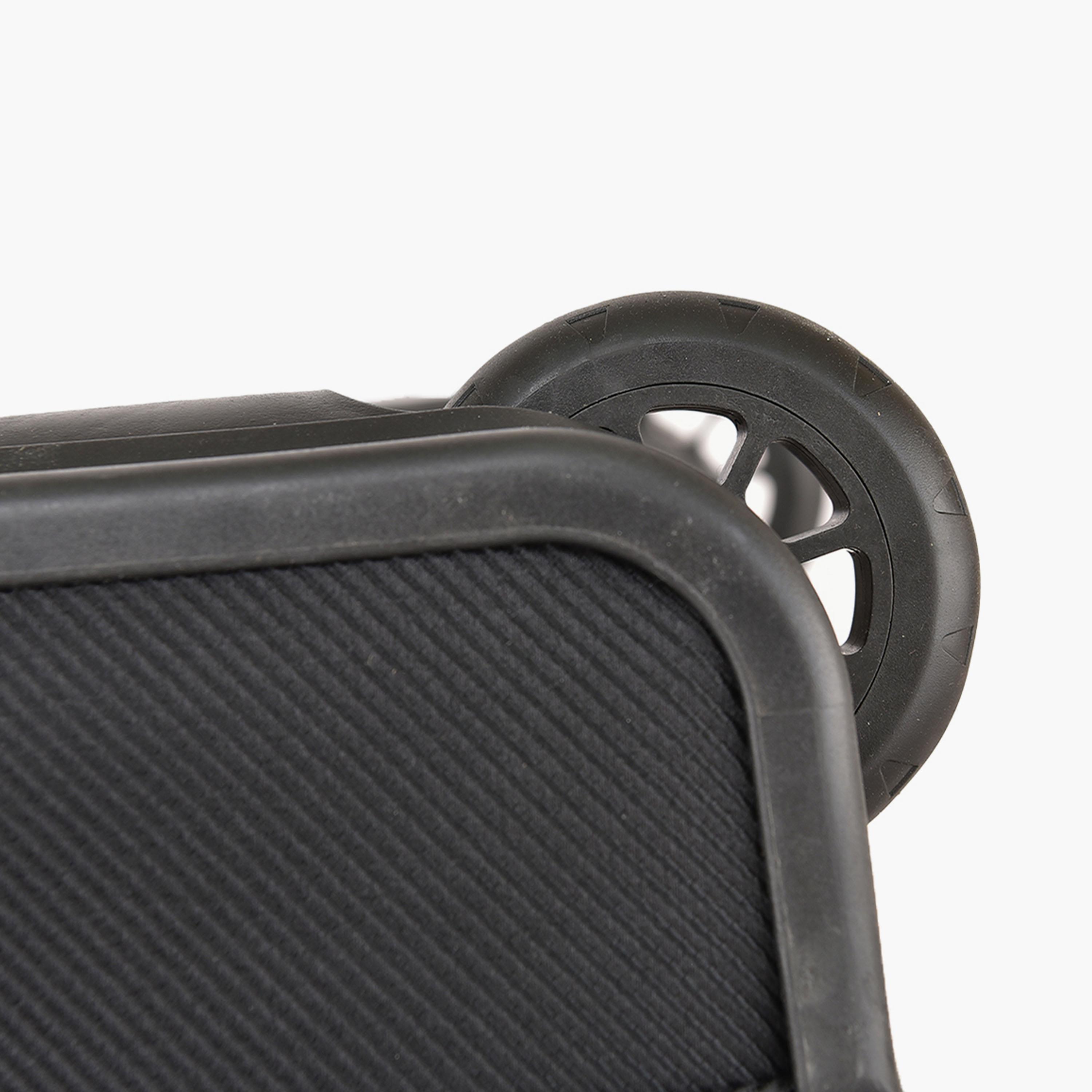 New Travel Set of 4 Polyester Soft-Sided 2-Wheeler Inline Trolley Bag with Combination Lock-travel-luggagesandbags-luggage-image-14