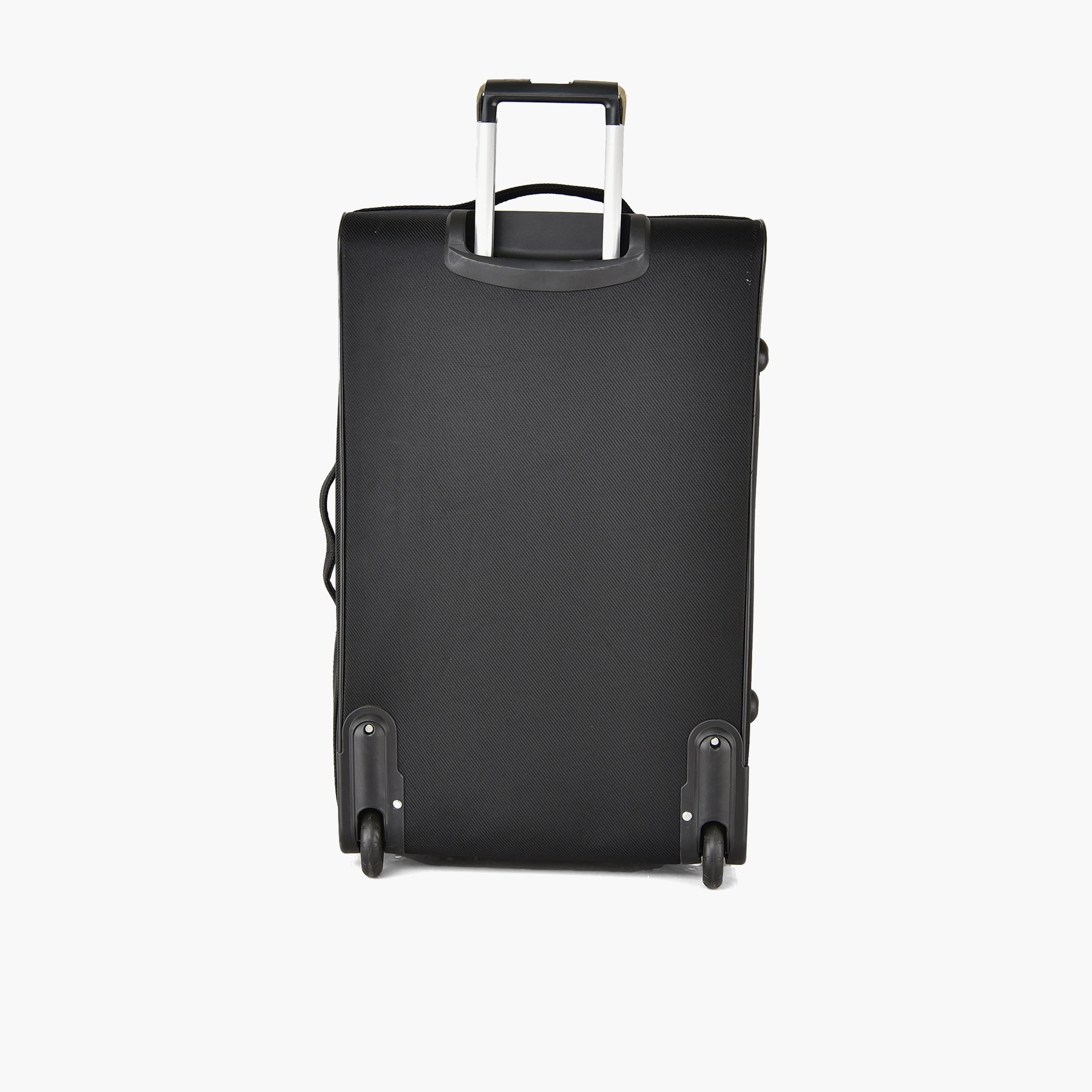 New Travel Set of 4 Polyester Soft-Sided 2-Wheeler Inline Trolley Bag with Combination Lock-travel-luggagesandbags-luggage-image-6