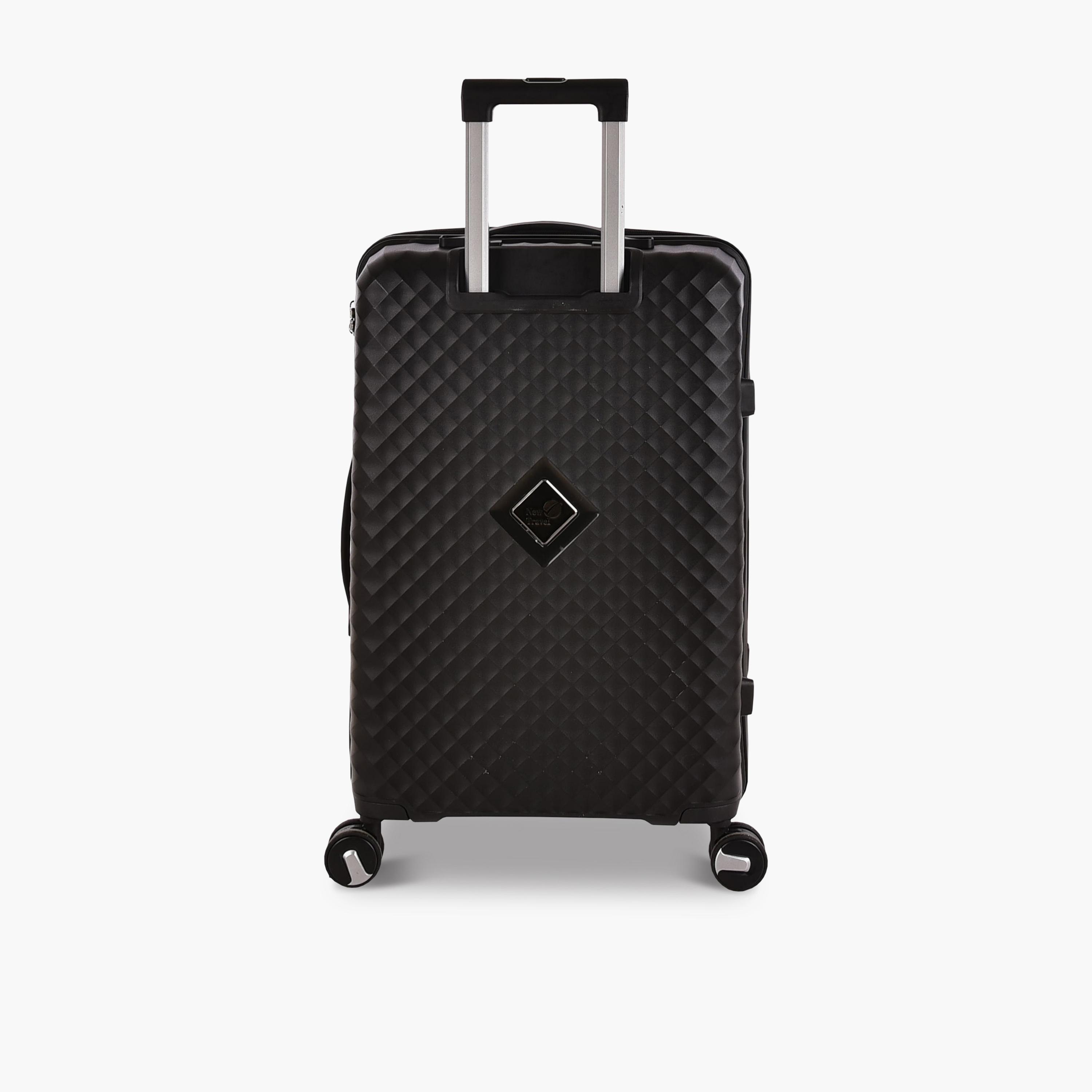 New Travel Set of 3 Polypropylene Hard-Sided 4-Wheeler Spinner Trolley Bag with Combination Lock-travel-luggagesandbags-luggage-image-6