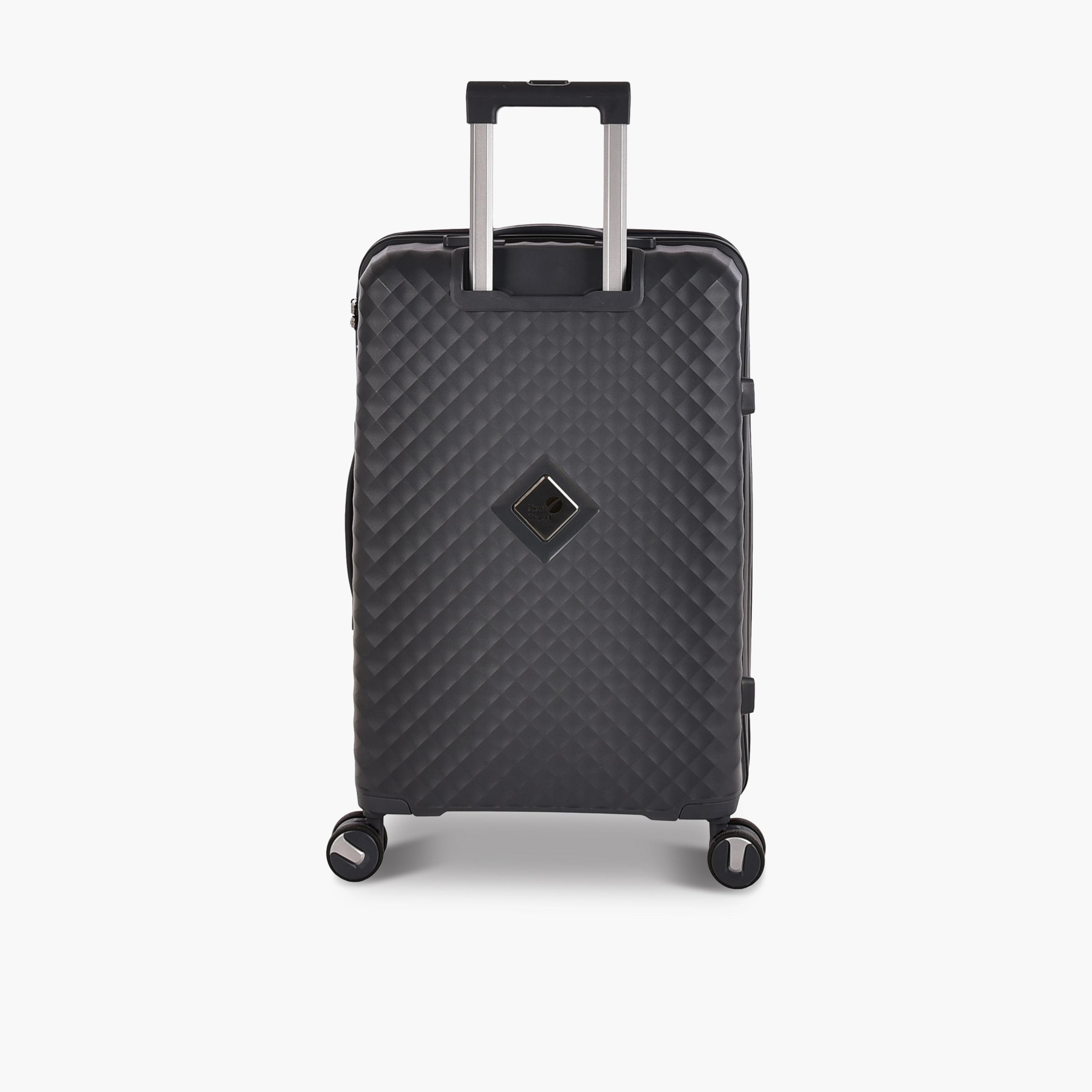 New Travel Set of 3 Polypropylene Hard-Sided 4-Wheeler Spinner Trolley Bag with Combination Lock-travel-luggagesandbags-luggage-image-10