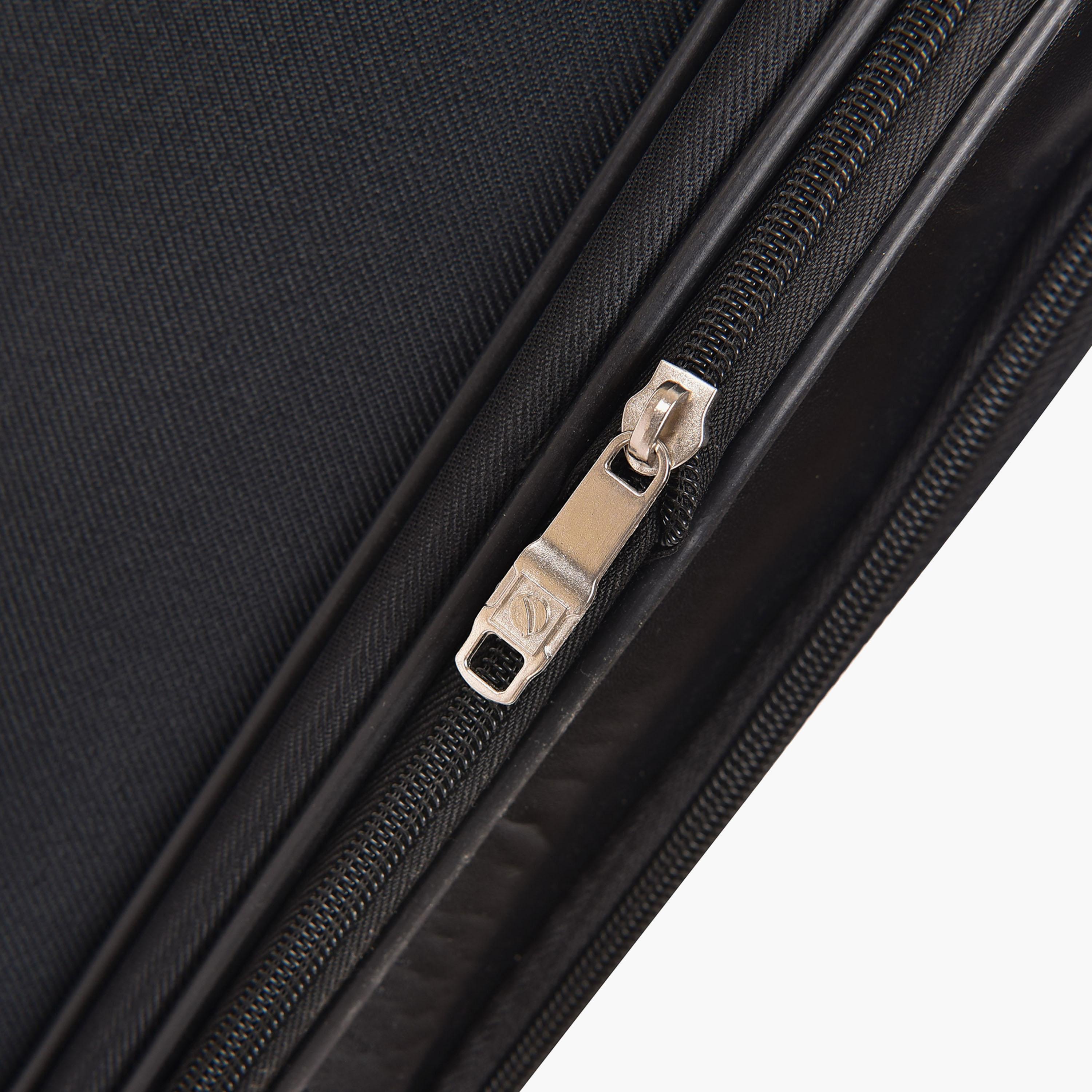 New Travel Set of 4 Polyester Soft-Sided 4-Wheeler Spinner Trolley Bag with Combination Lock-travel-luggagesandbags-luggage-image-14