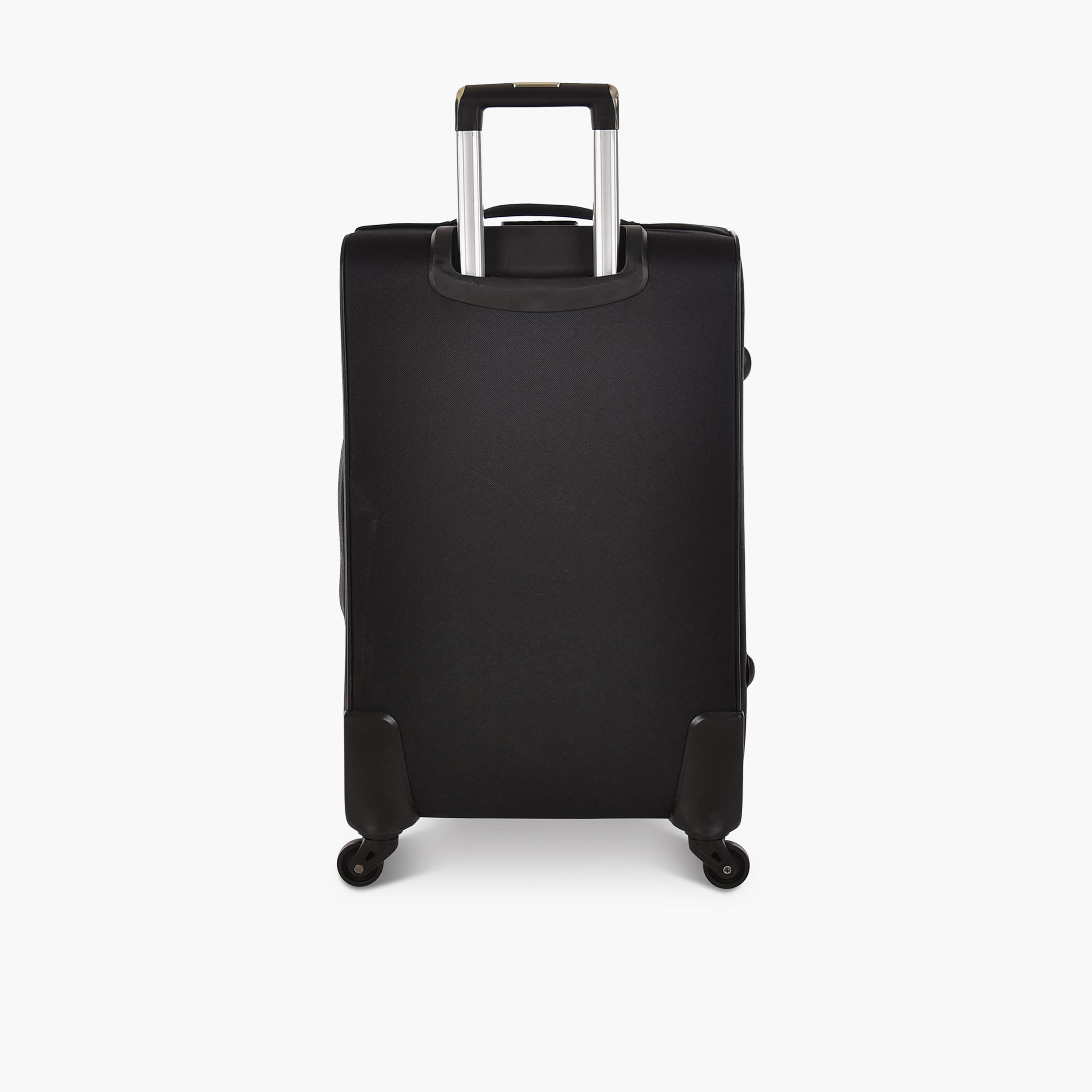 New Travel Set of 4 Polyester Soft-Sided 4-Wheeler Spinner Trolley Bag with Combination Lock-travel-luggagesandbags-luggage-image-6