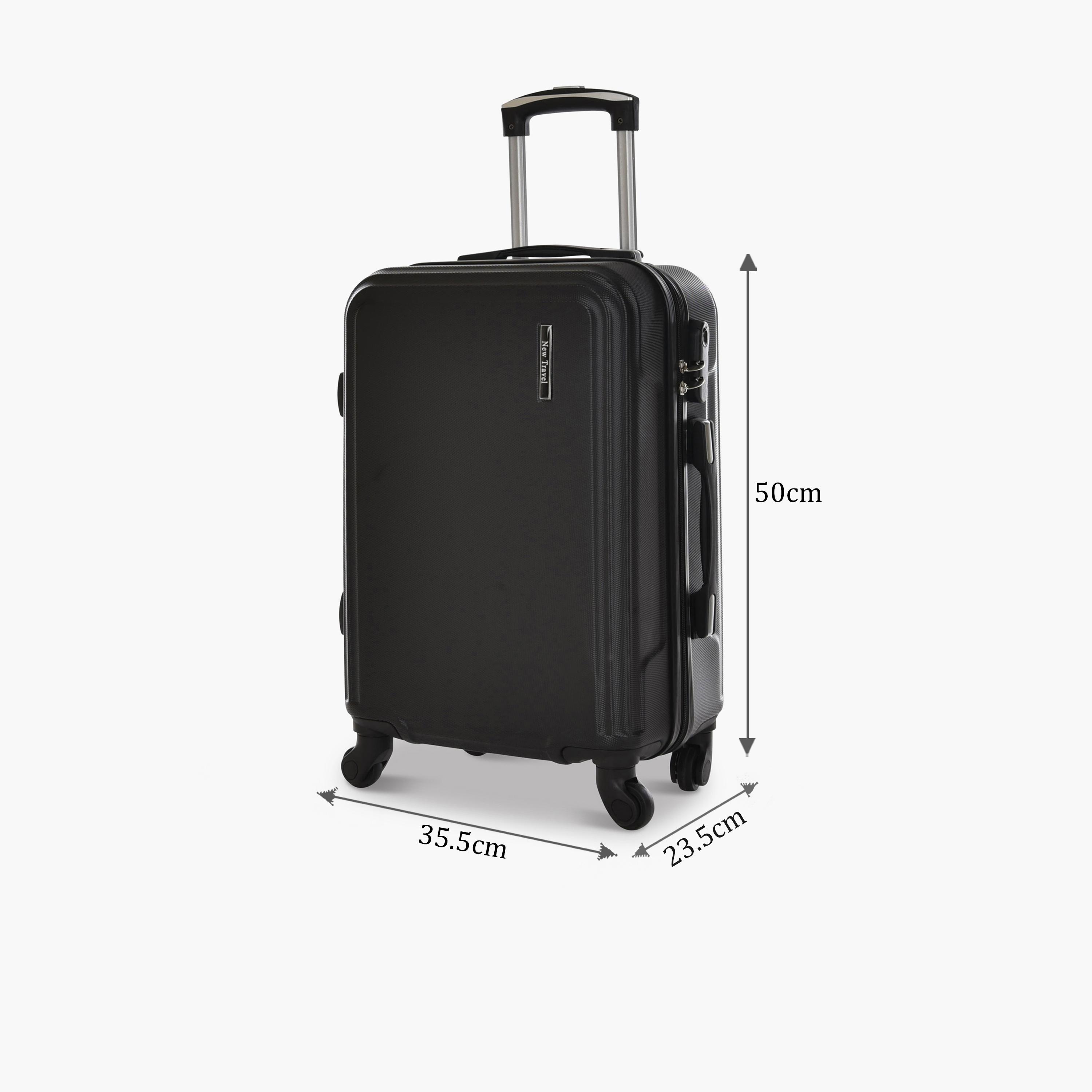 New Travel 50 CM Small Cabin Polycarbonate with ABS Hard-Sided 4-Wheeler Spinner Trolley Bag with Combination Lock-travel-luggagesandbags-luggage-image-2
