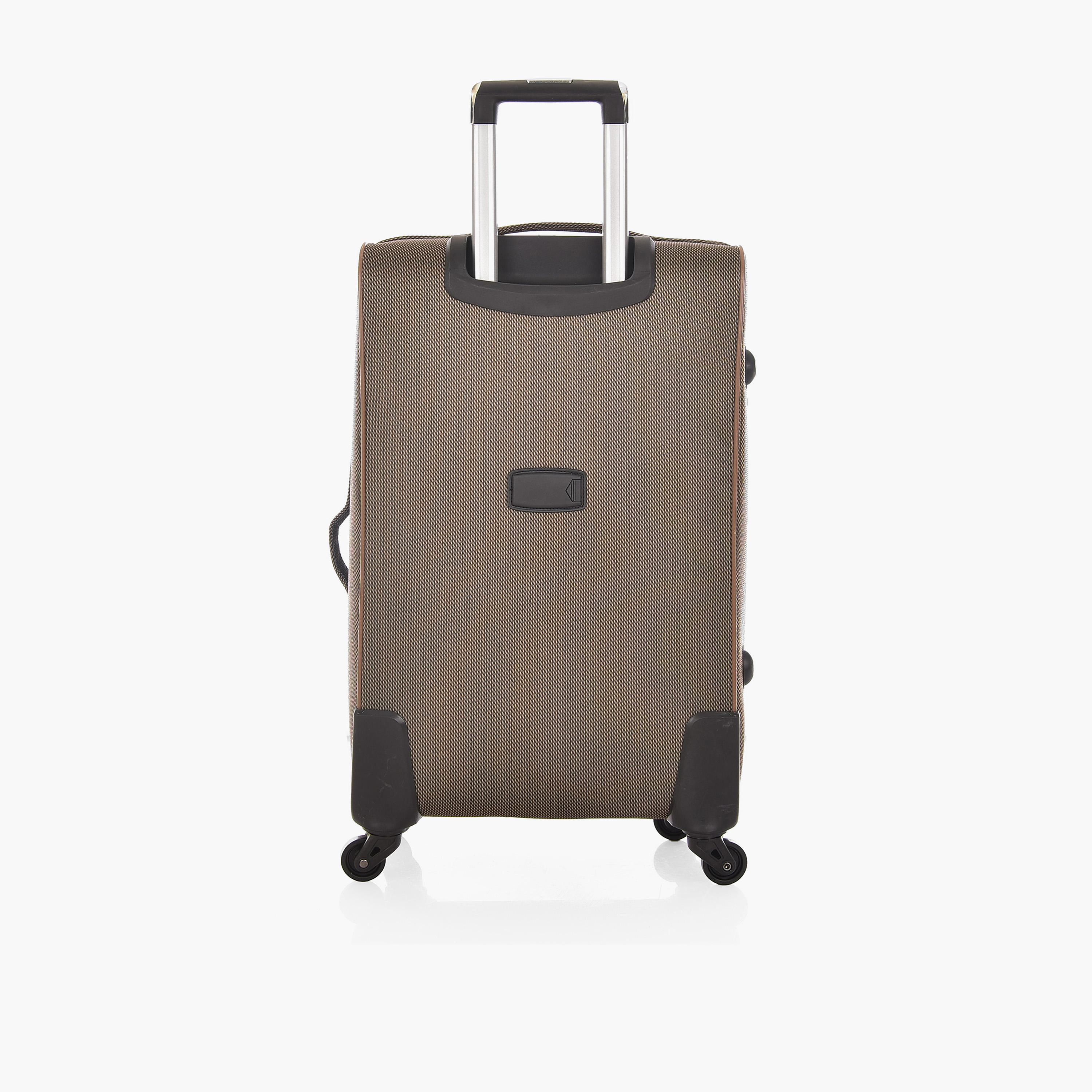 نيو ترافل - طقم  3 شنط سفر بأربع عجلات من النايلون الناعم مع قفل برقم سري-travel-luggagesandbags-luggage-image-6