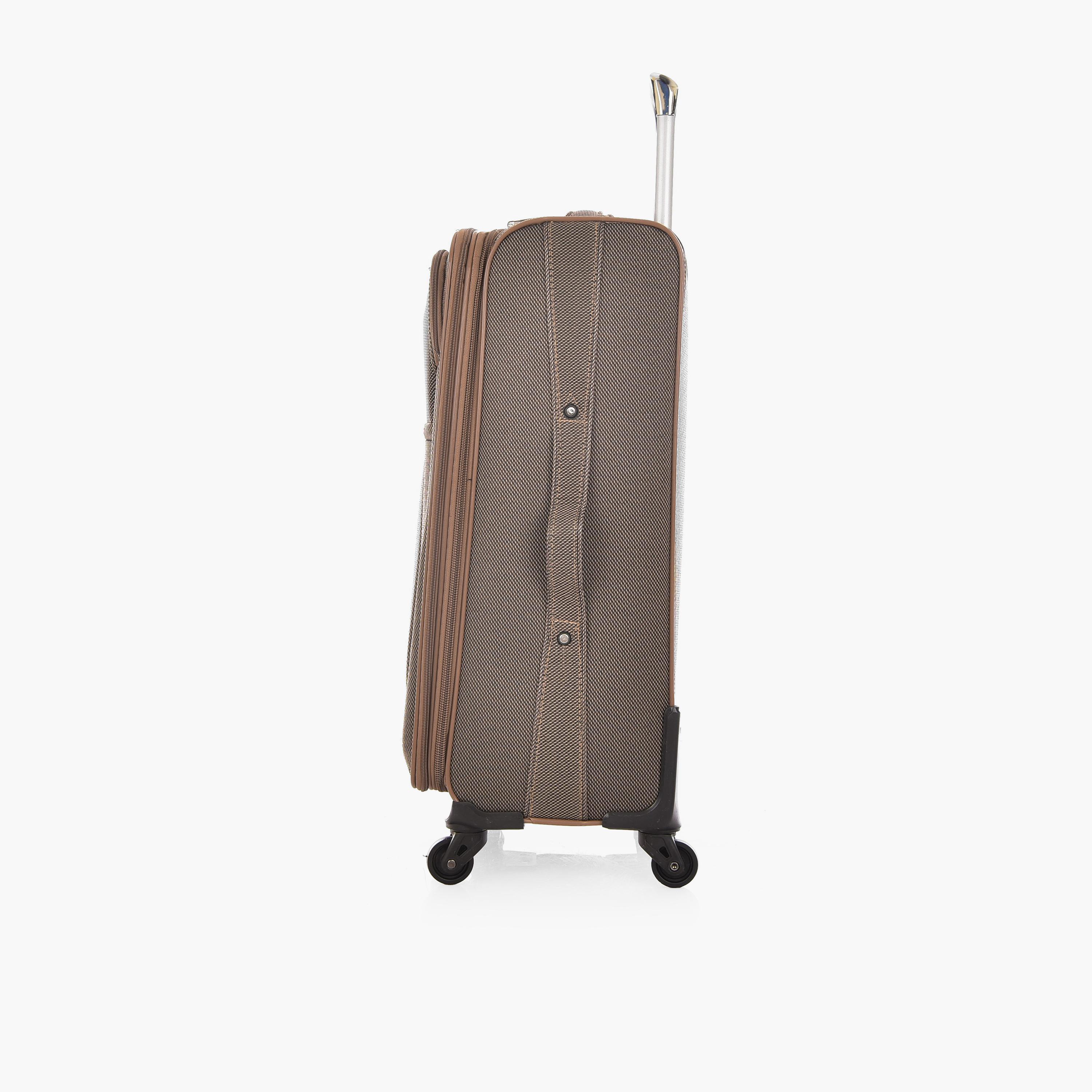 نيو ترافل - طقم  3 شنط سفر بأربع عجلات من النايلون الناعم مع قفل برقم سري-travel-luggagesandbags-luggage-image-8