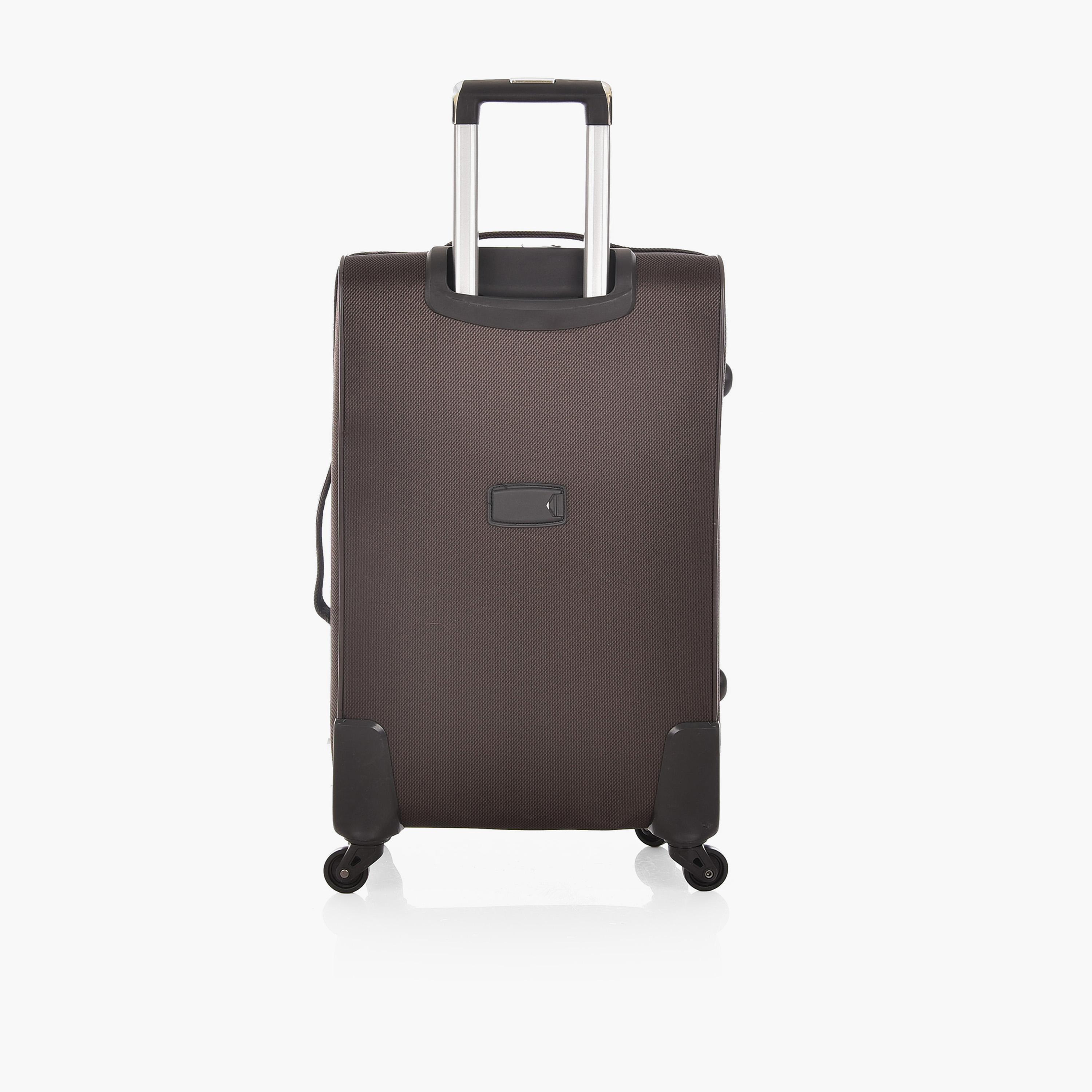 نيو ترافل - طقم  3 شنط سفر بأربع عجلات من النايلون الناعم مع قفل برقم سري-travel-luggagesandbags-luggage-image-6