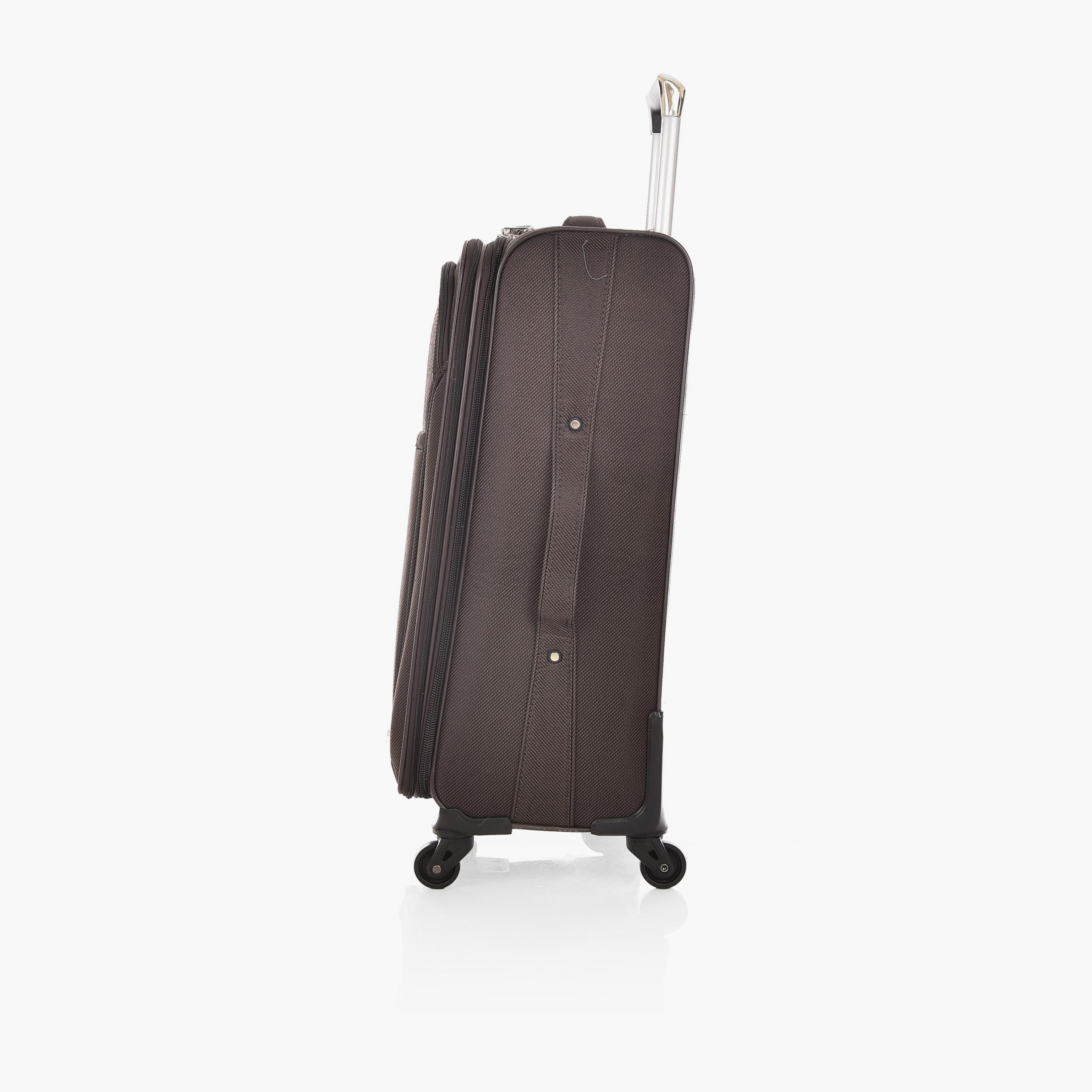 نيو ترافل - طقم  3 شنط سفر بأربع عجلات من النايلون الناعم مع قفل برقم سري-travel-luggagesandbags-luggage-image-8
