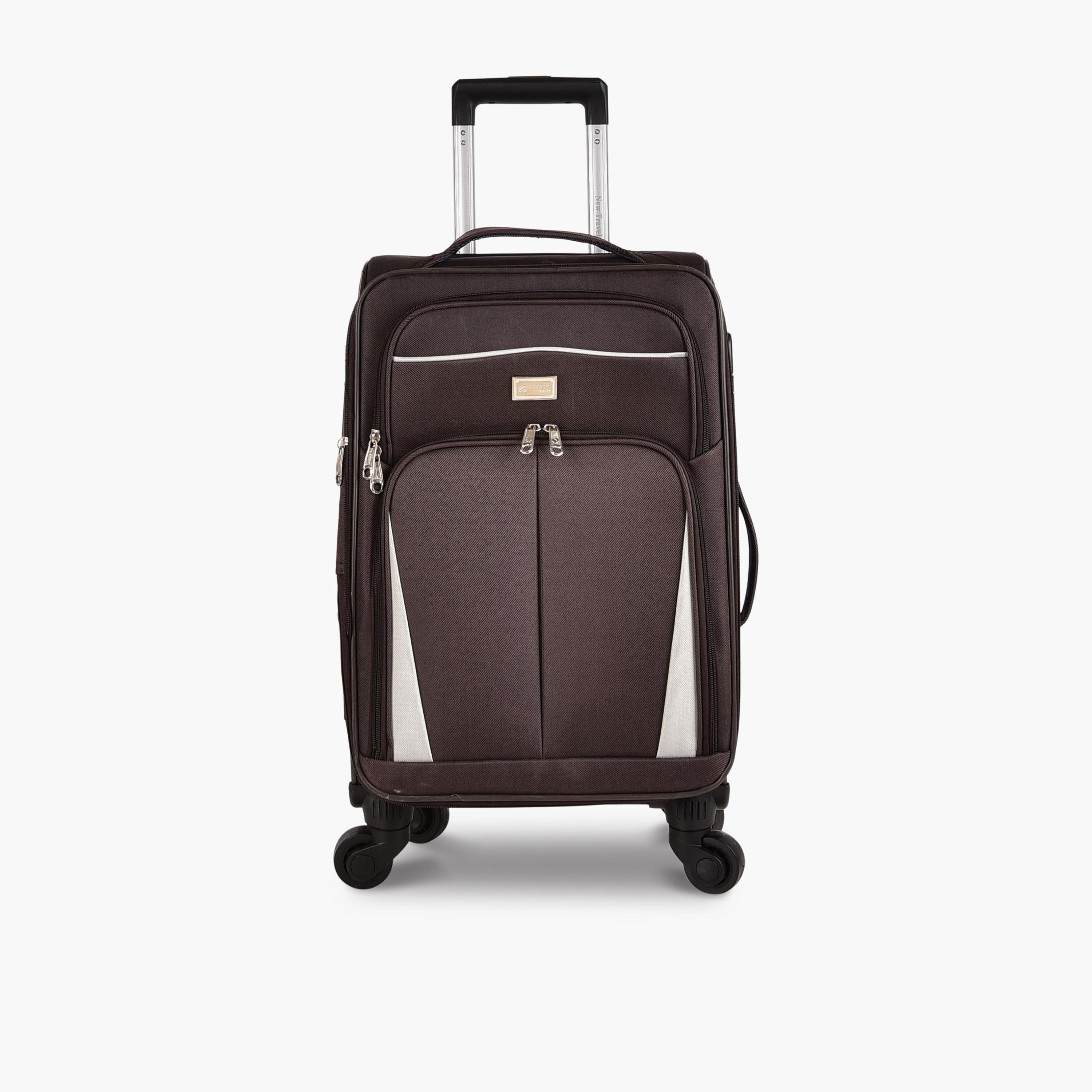 New Travel Set of 4 Polyester Soft-Sided 4-Wheeler Spinner Trolley Bag with Combination Lock-travel-luggagesandbags-luggage-image-12