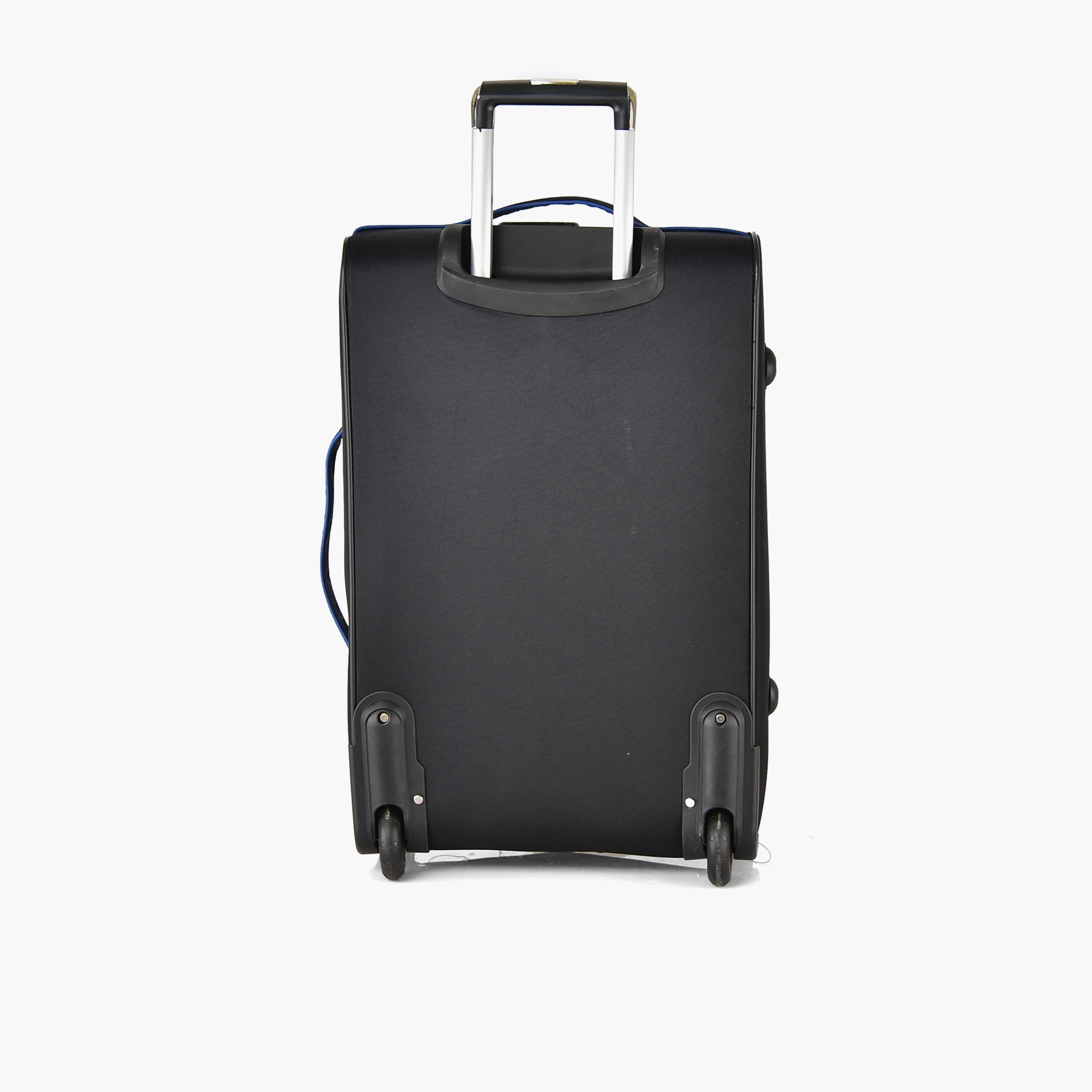 New Travel Set of 4 Polyester Soft-Sided 2-Wheeler Inline Trolley Bag with Combination Lock-travel-luggagesandbags-luggage-image-6