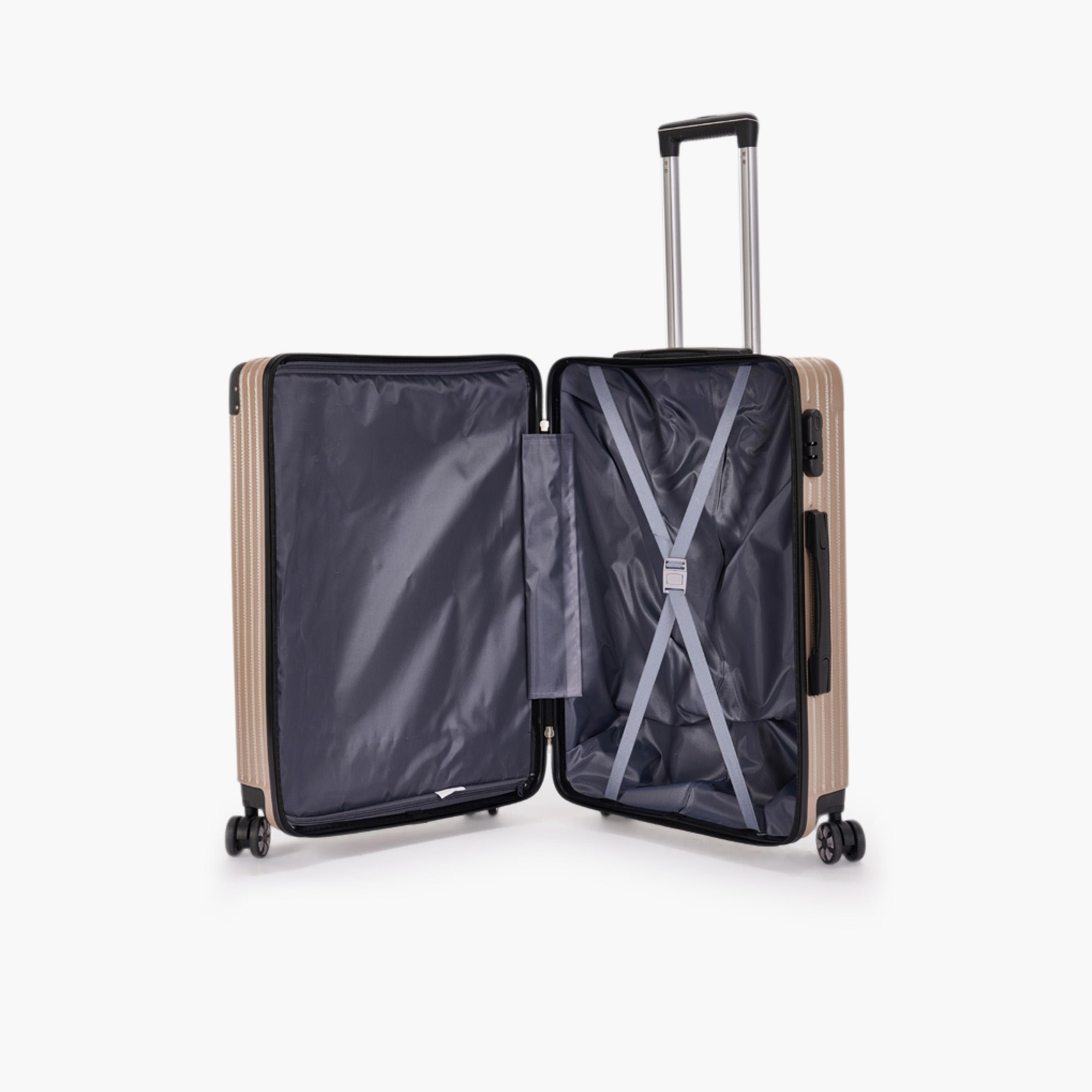 LIMRA 56 CM Small Cabin ABS Hard Sided 4-Wheeler Spinner Luggage with Combination Lock-travel-luggagesandbags-luggage-image-8