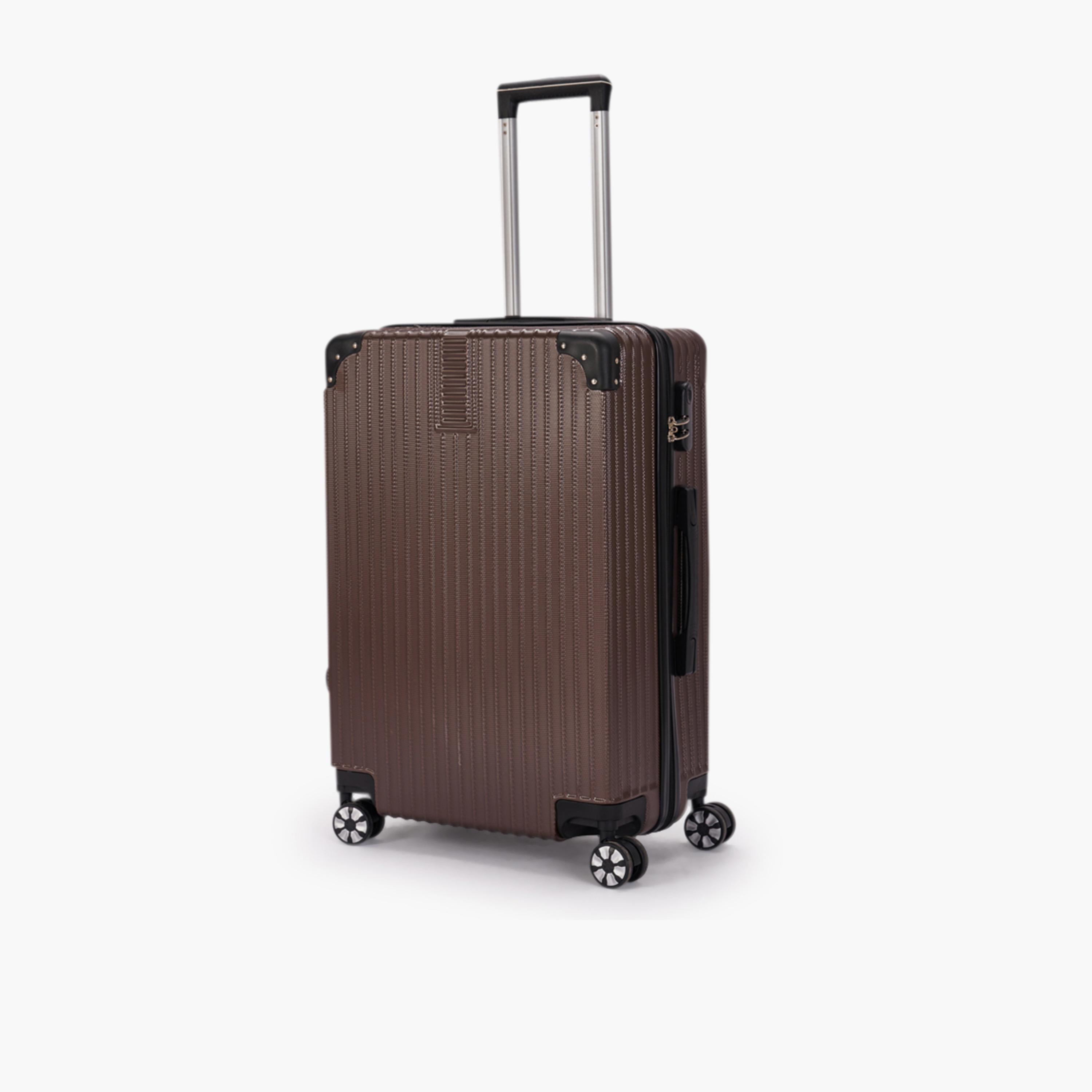 LIMRA 56 CM Small Cabin ABS Hard Sided 4-Wheeler Spinner Luggage with Combination Lock-travel-luggagesandbags-luggage-image-1