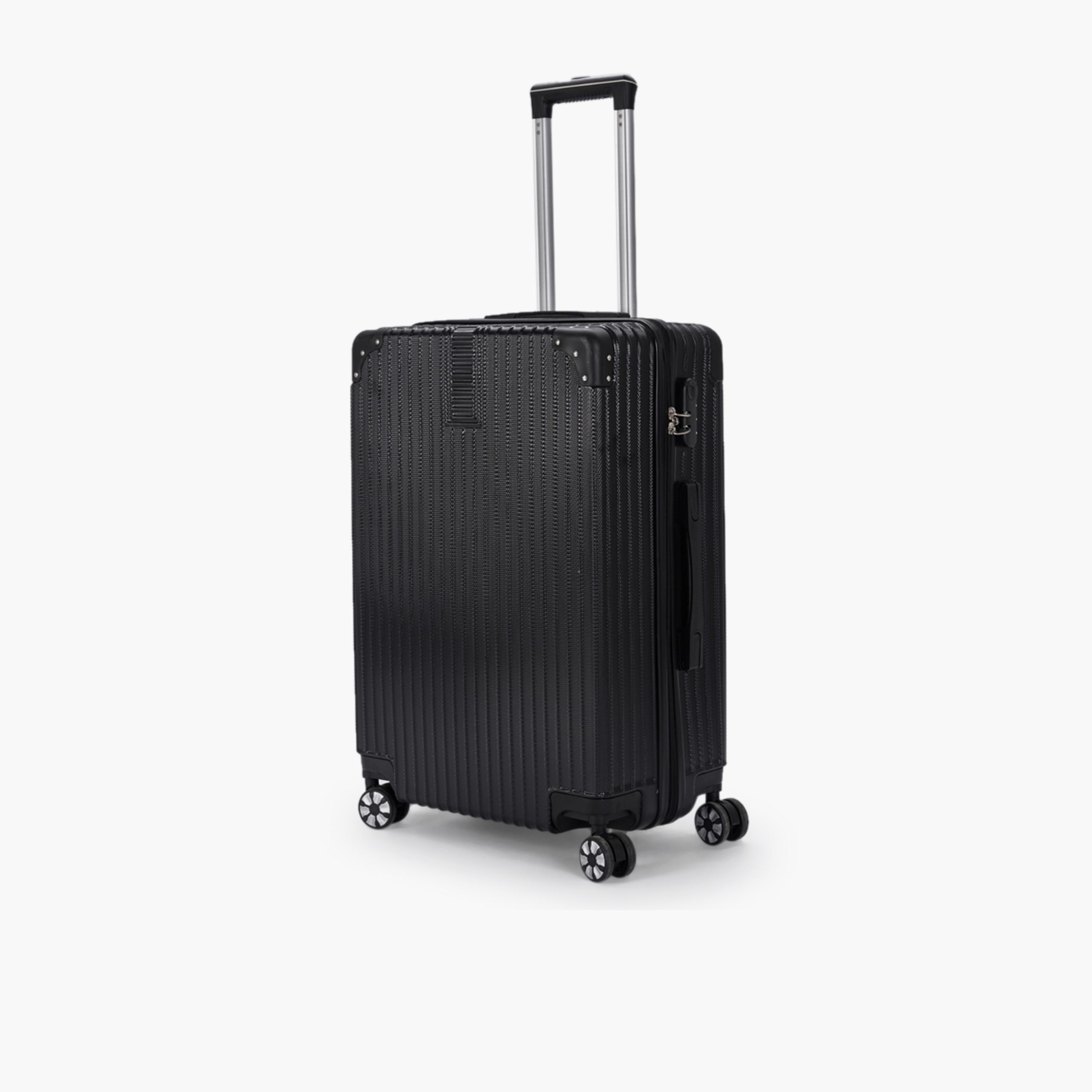 LIMRA 56 CM Small Cabin ABS Hard Sided 4-Wheeler Spinner Luggage with Combination Lock-travel-luggagesandbags-luggage-image-1