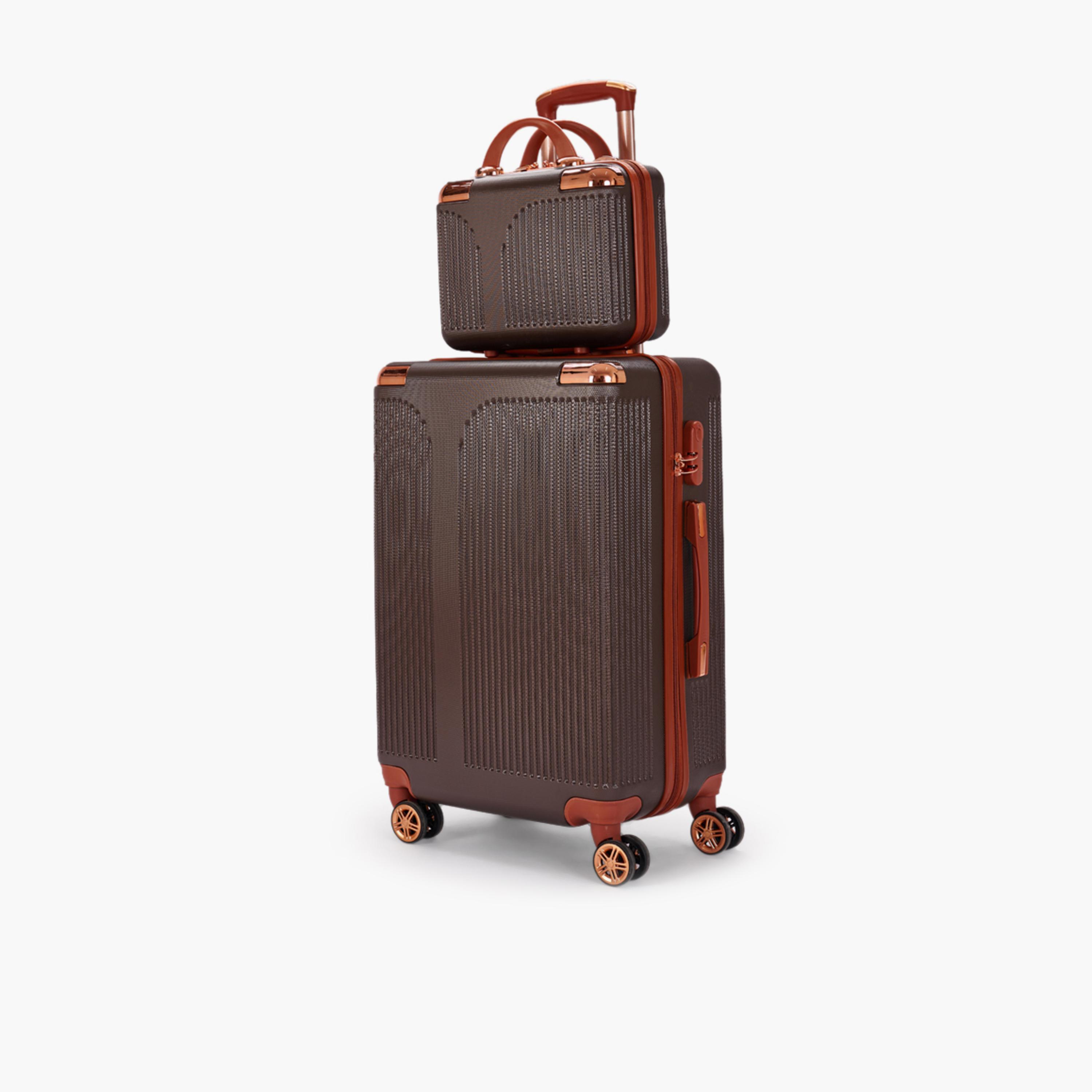 LIMRA Set of 4 ABS Hard Sided 4-Wheeler Spinner Luggage with Combination Lock-travel-luggagesandbags-luggage-image-4
