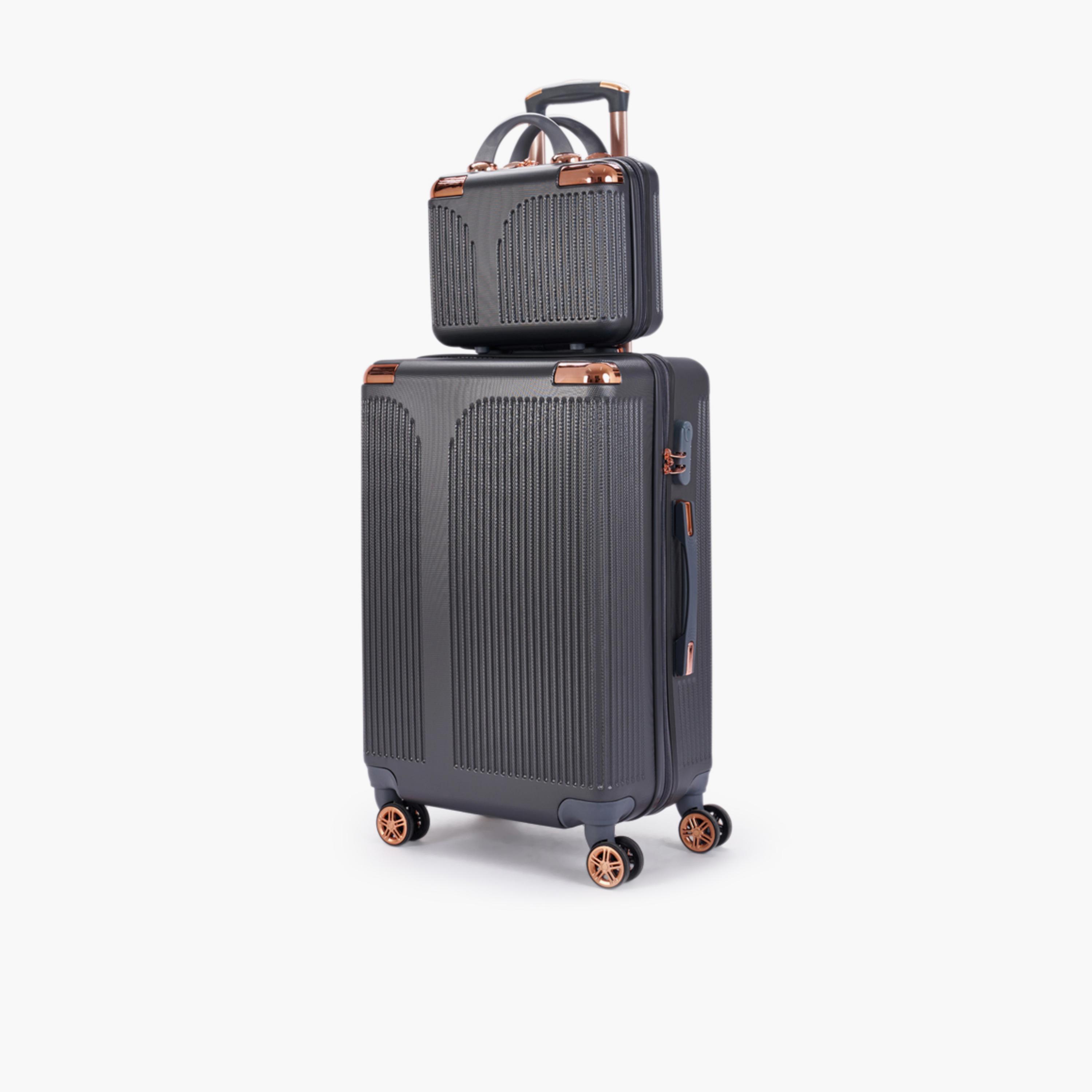 LIMRA Set of 4 ABS Hard Sided 4-Wheeler Spinner Luggage with Combination Lock-travel-luggagesandbags-luggage-image-4