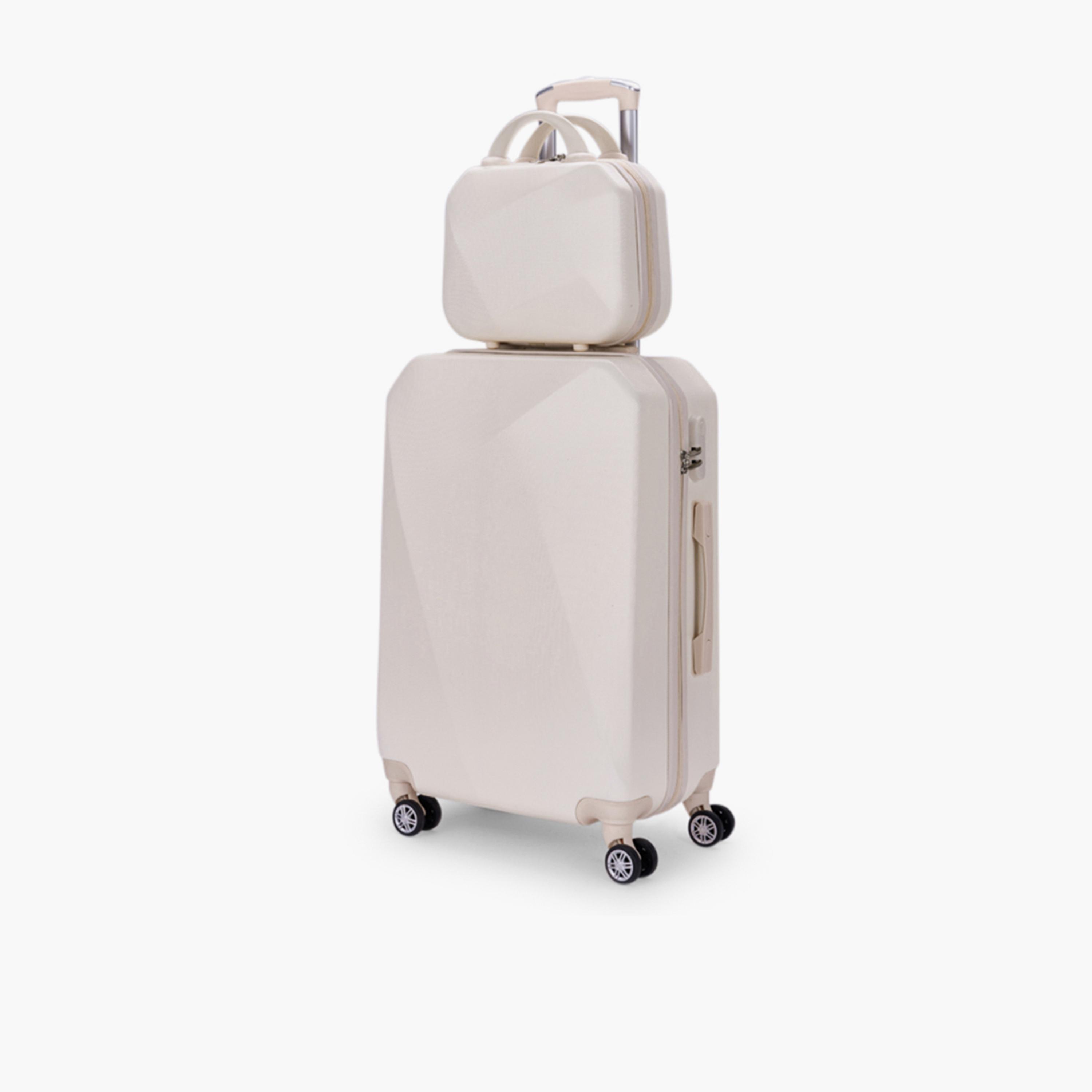 LIMRA Set of 4 ABS Hard Sided 4-Wheeler Spinner Luggage with Combination Lock-travel-luggagesandbags-luggage-image-4
