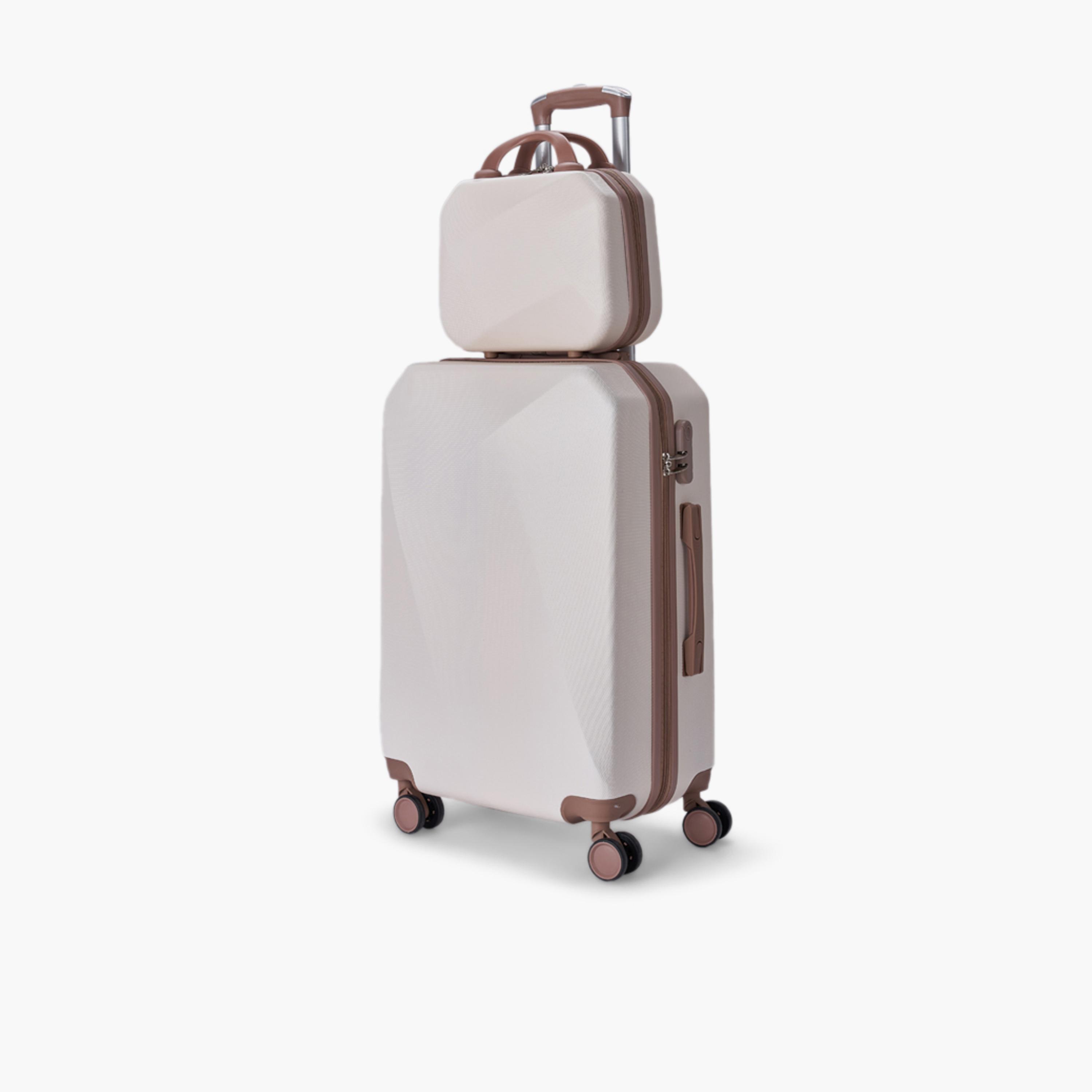 LIMRA Set of 4 ABS Hard Sided 4-Wheeler Spinner Luggage with Combination Lock-travel-luggagesandbags-luggage-image-4