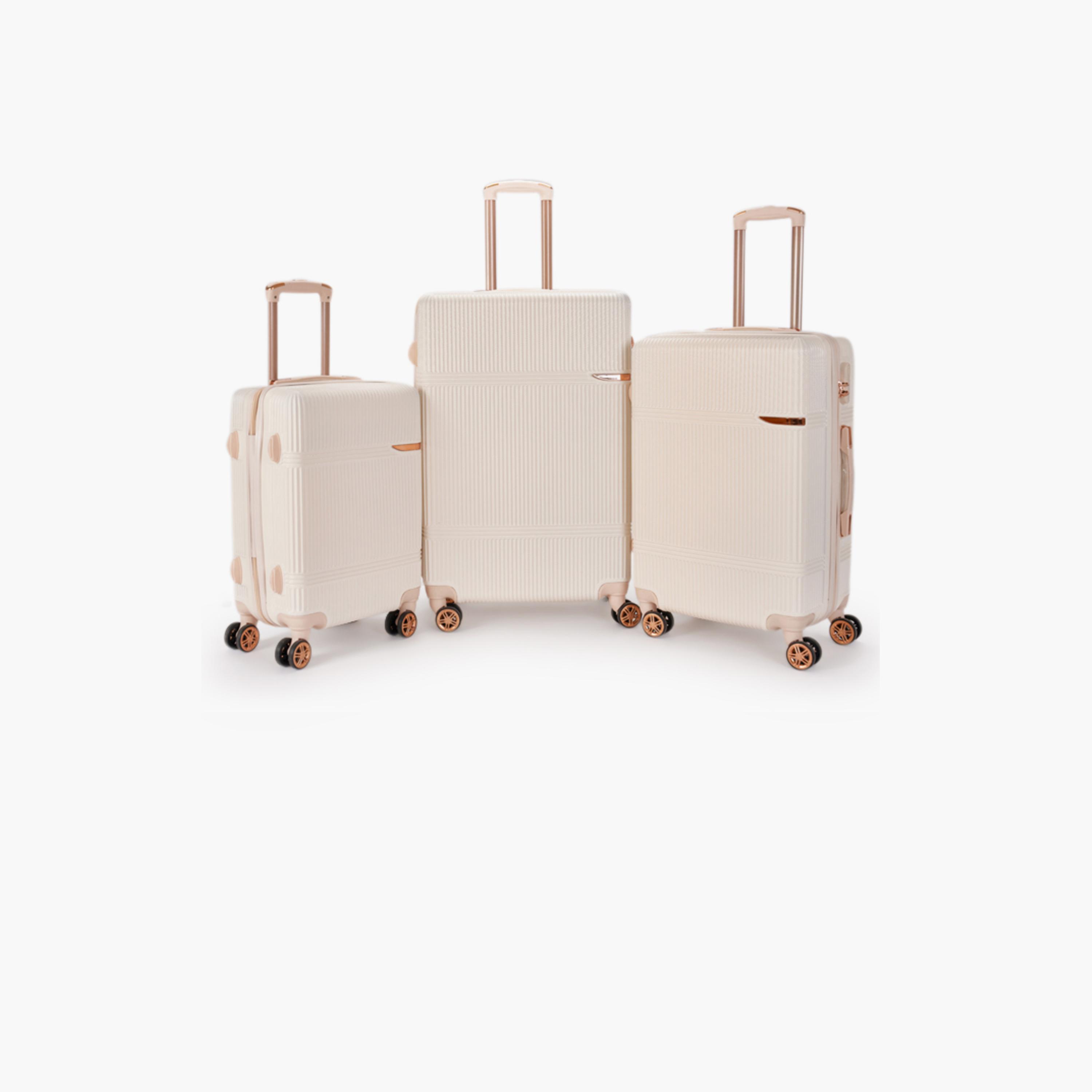 LIMRA Set of 4 ABS Hard Sided 4-Wheeler Spinner Luggage with Combination Lock-travel-luggagesandbags-luggage-image-4