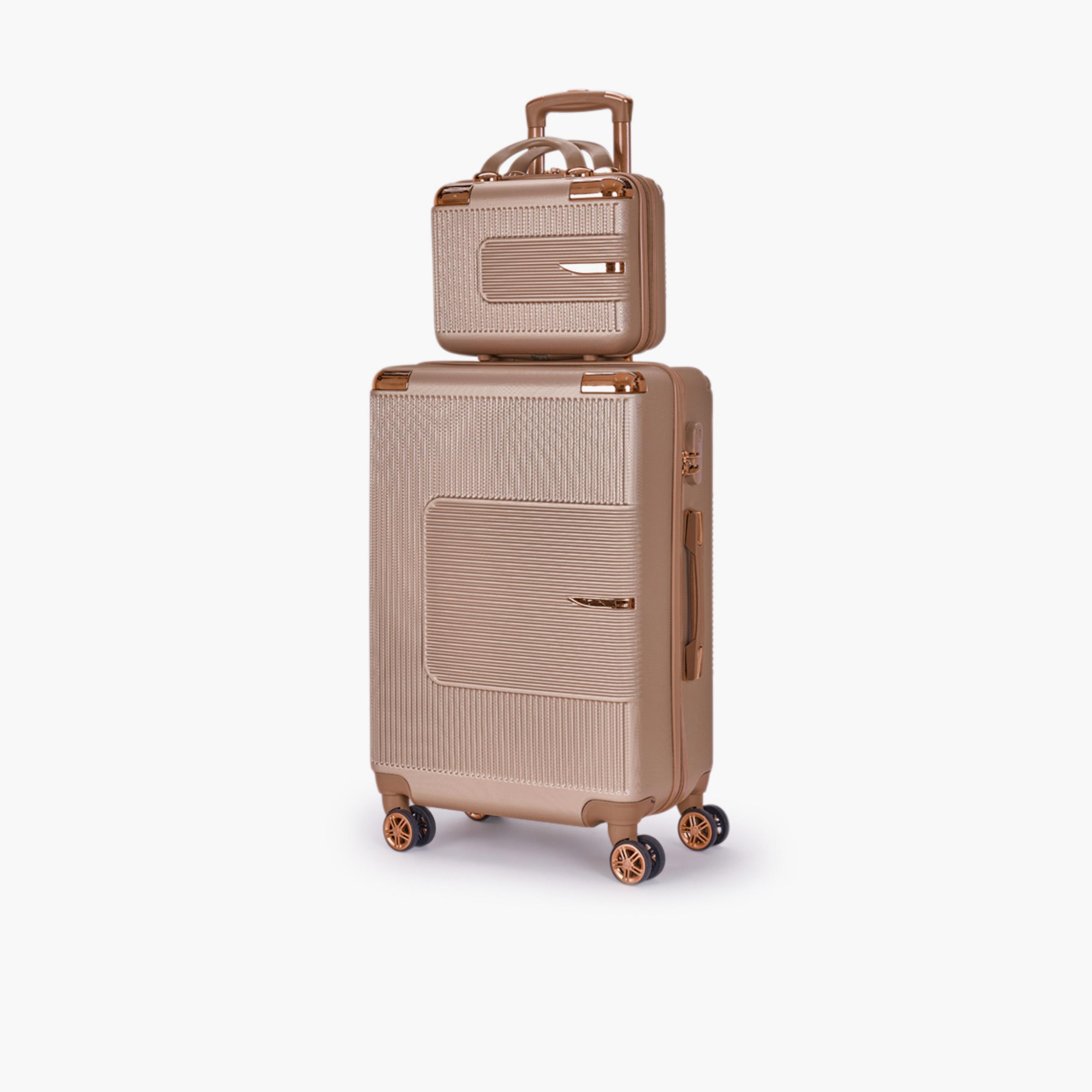 LIMRA Set of 4 ABS Hard Sided 4-Wheeler Spinner Luggage with Combination Lock-travel-luggagesandbags-luggage-image-4