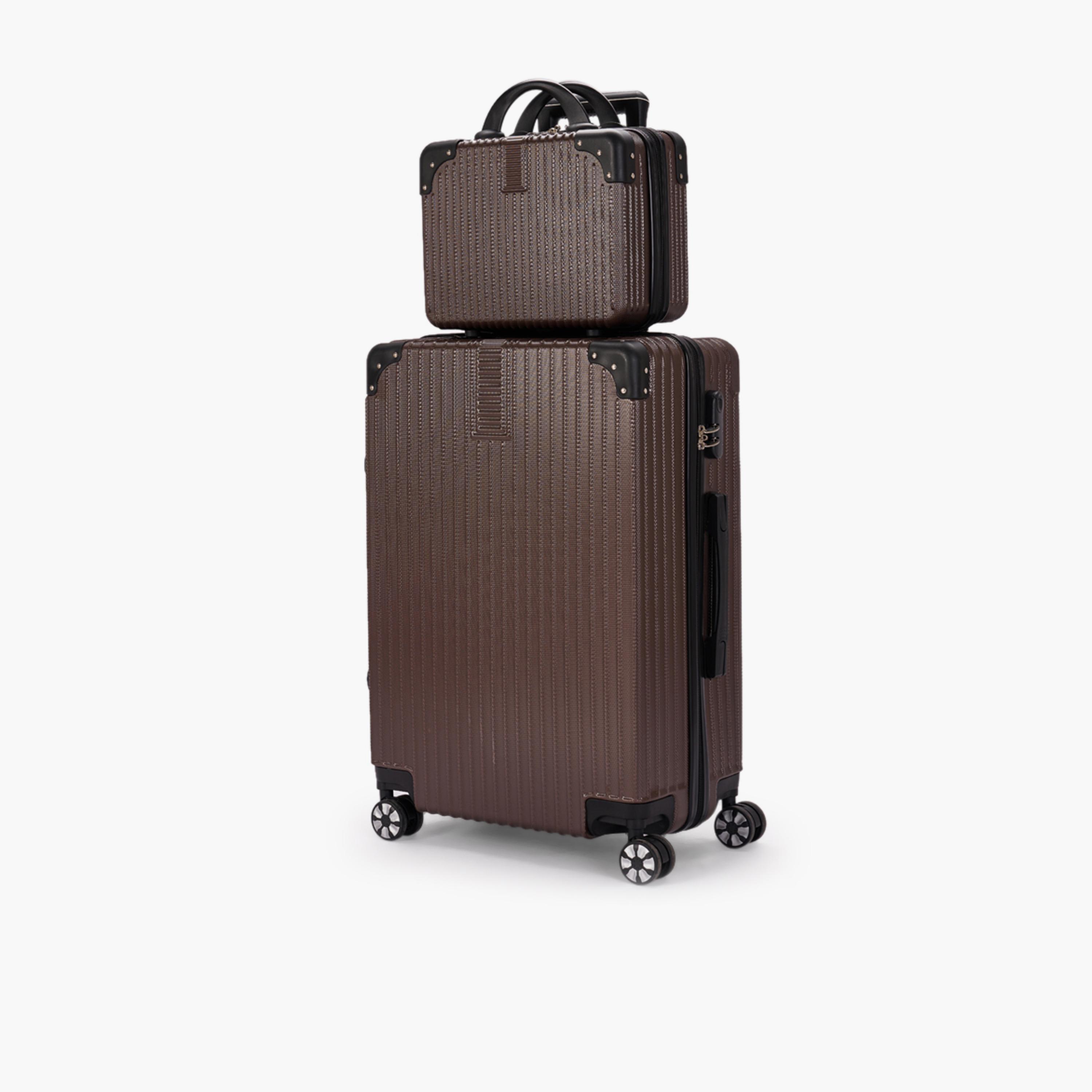 LIMRA Set of 4 ABS Hard Sided 4-Wheeler Spinner Luggage with Combination Lock-travel-luggagesandbags-luggage-image-4