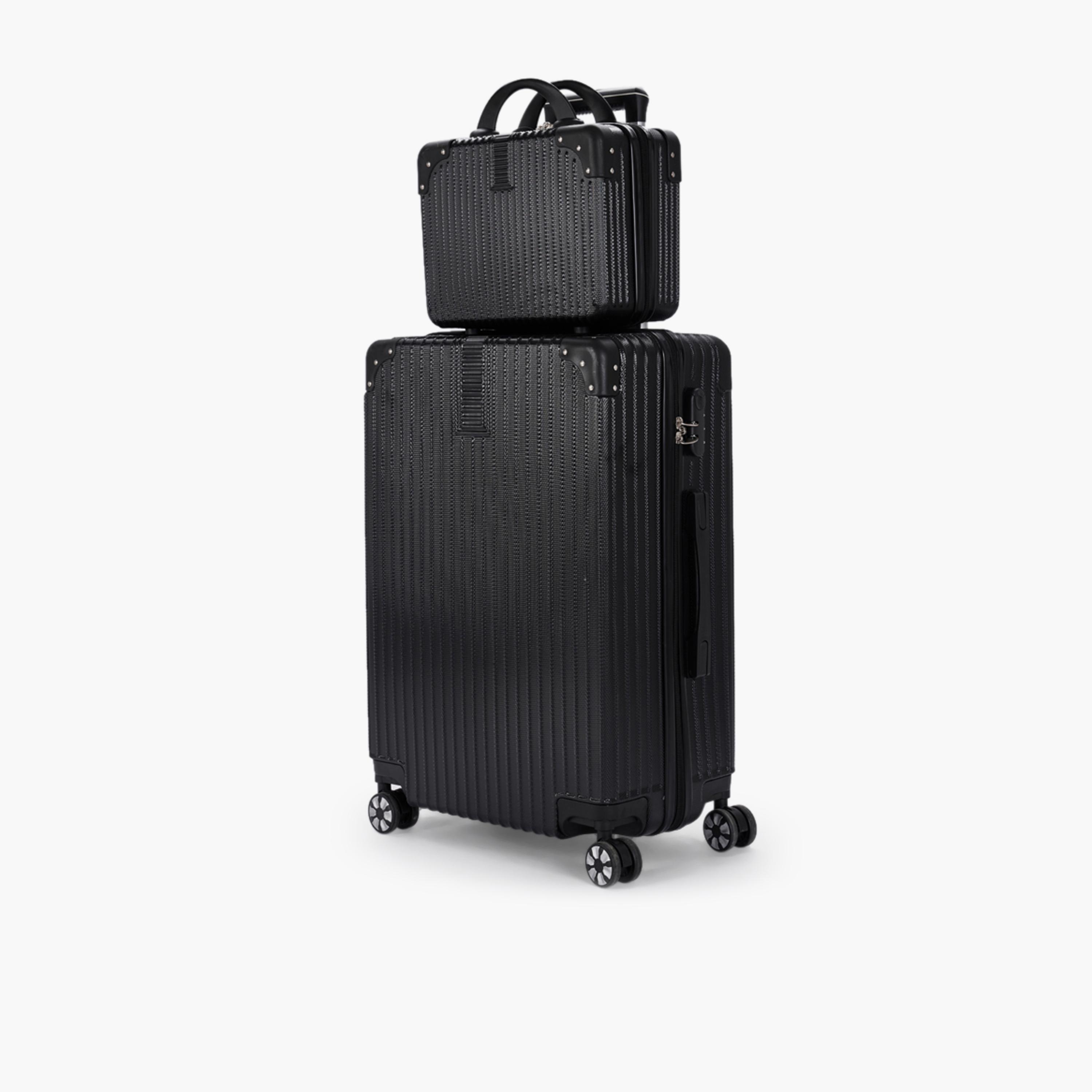 LIMRA Set of 4 ABS Hard Sided 4-Wheeler Spinner Luggage with Combination Lock-travel-luggagesandbags-luggage-image-4