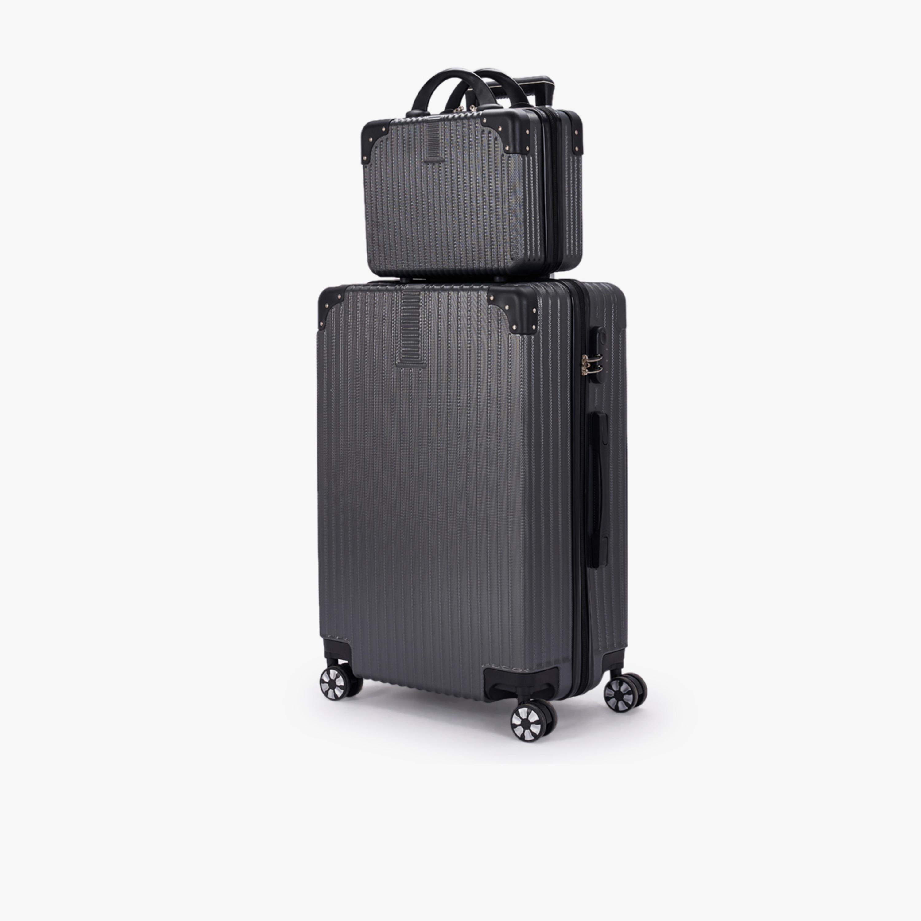 LIMRA Set of 4 ABS Hard Sided 4-Wheeler Spinner Luggage with Combination Lock-travel-luggagesandbags-luggage-image-4