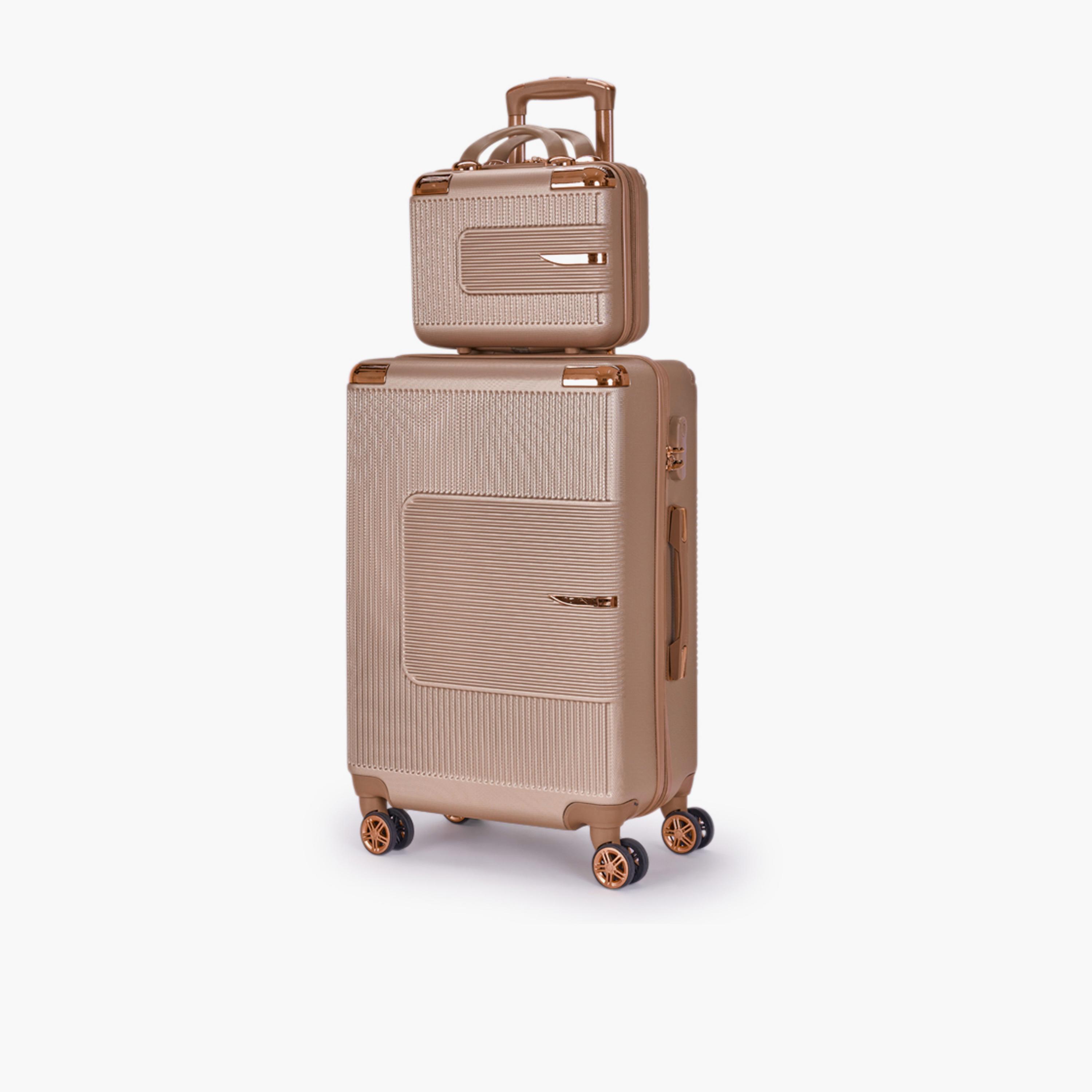 LIMRA Set of 6 ABS Hard Sided 4-Wheeler Spinner Luggage with Combination Lock-travel-luggagesandbags-luggage-image-4