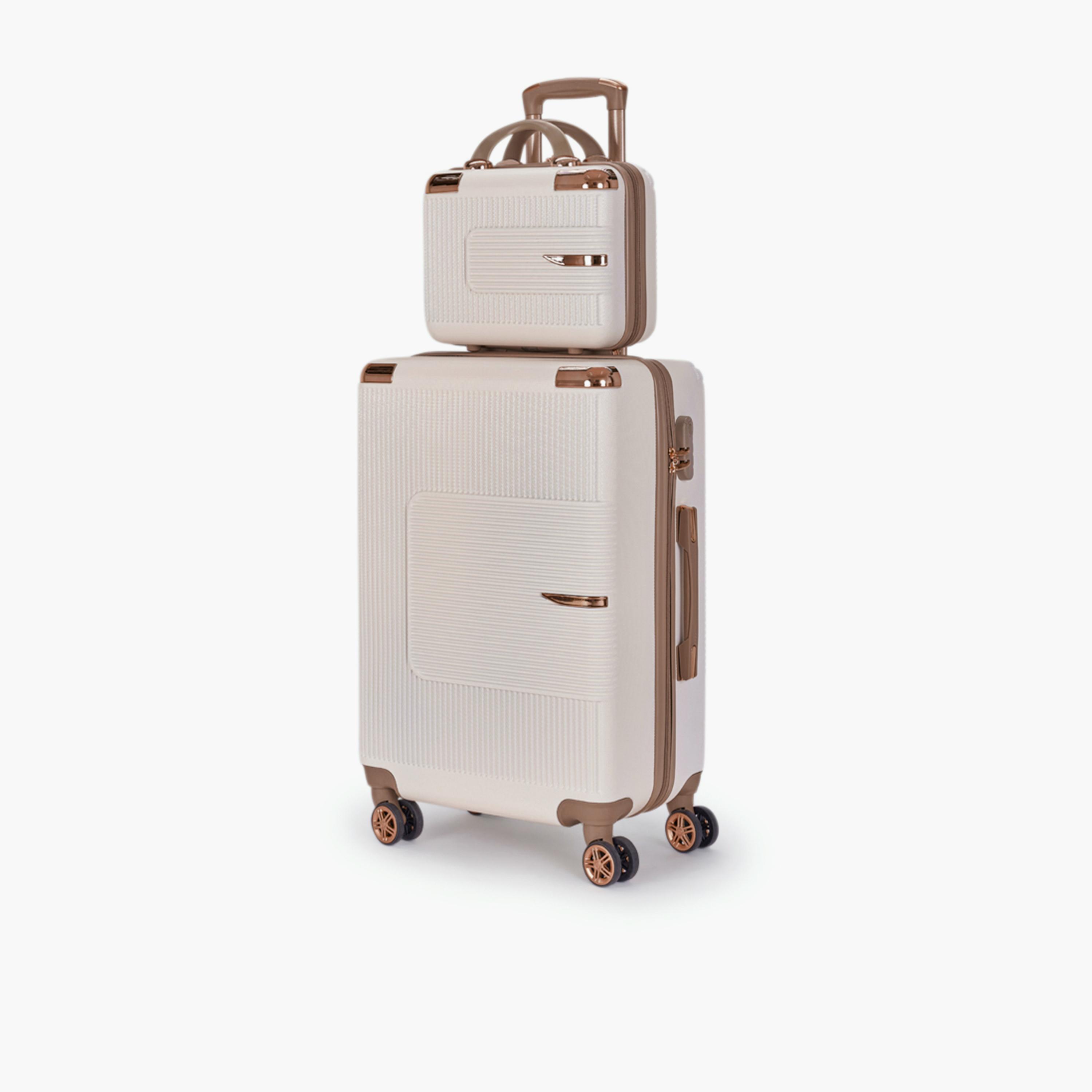 LIMRA Set of 6 ABS Hard Sided 4-Wheeler Spinner Luggage with Combination Lock-travel-luggagesandbags-luggage-image-4