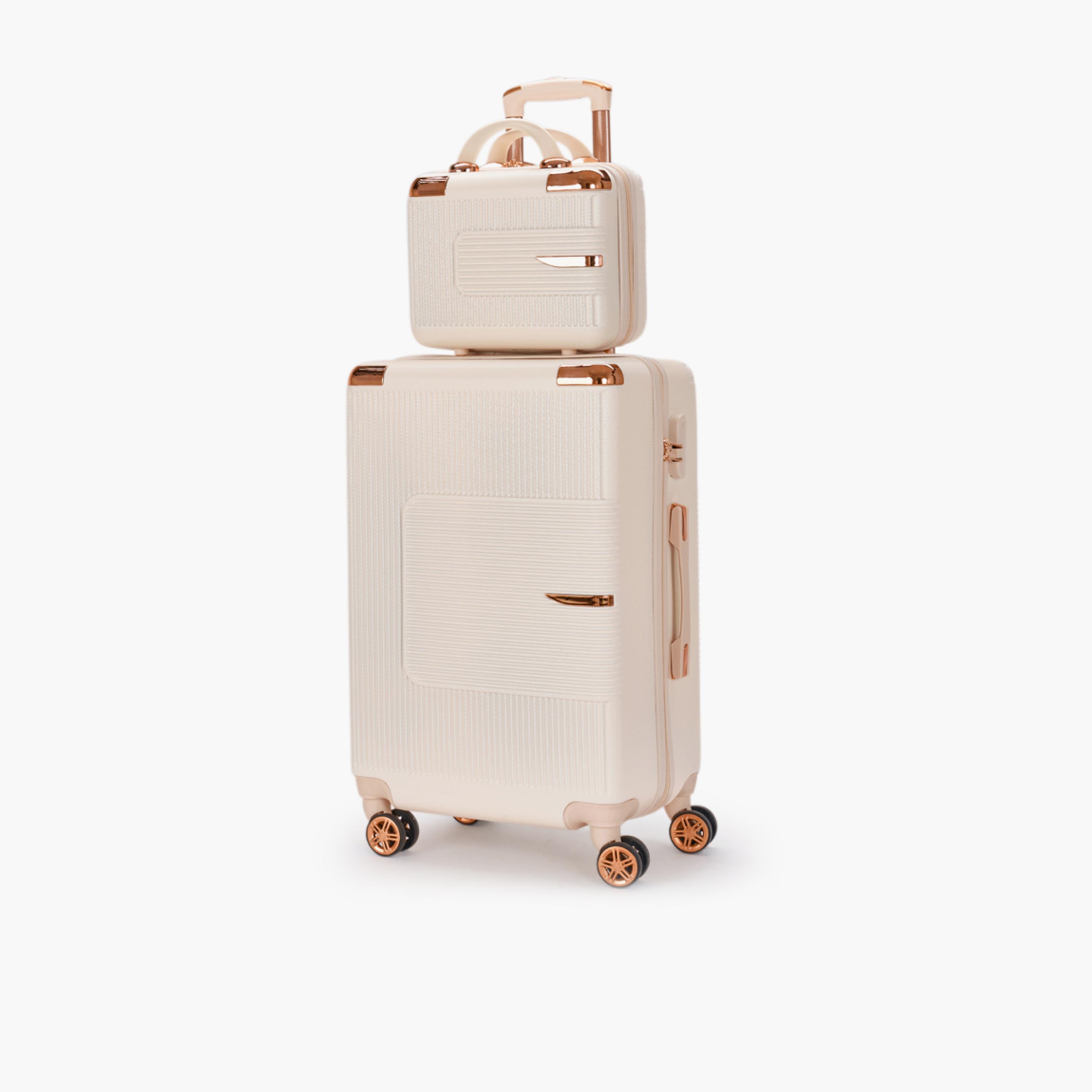 LIMRA Set of 6 ABS Hard Sided 4-Wheeler Spinner Luggage with Combination Lock-travel-luggagesandbags-luggage-image-4