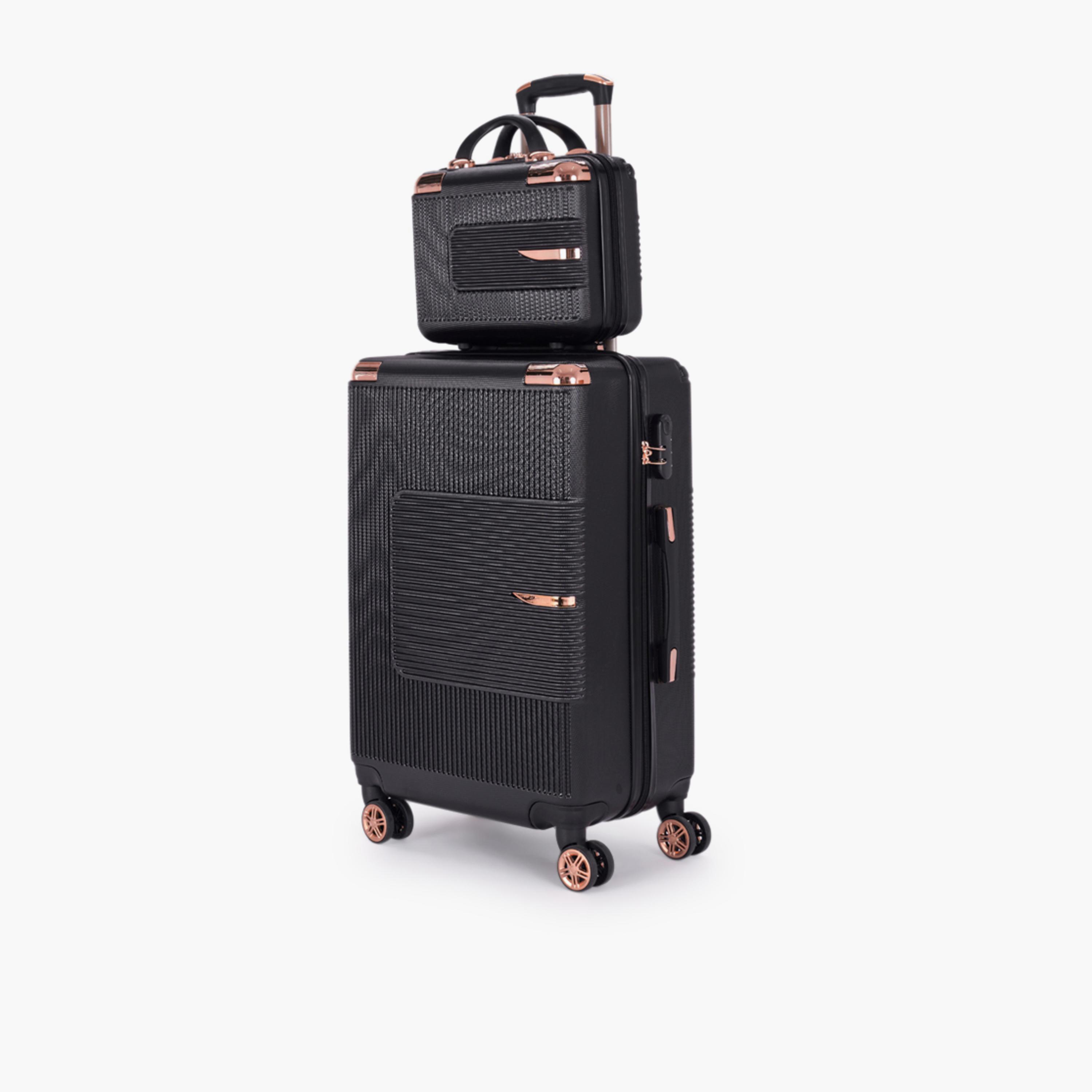 LIMRA Set of 6 ABS Hard Sided 4-Wheeler Spinner Luggage with Combination Lock-travel-luggagesandbags-luggage-image-4