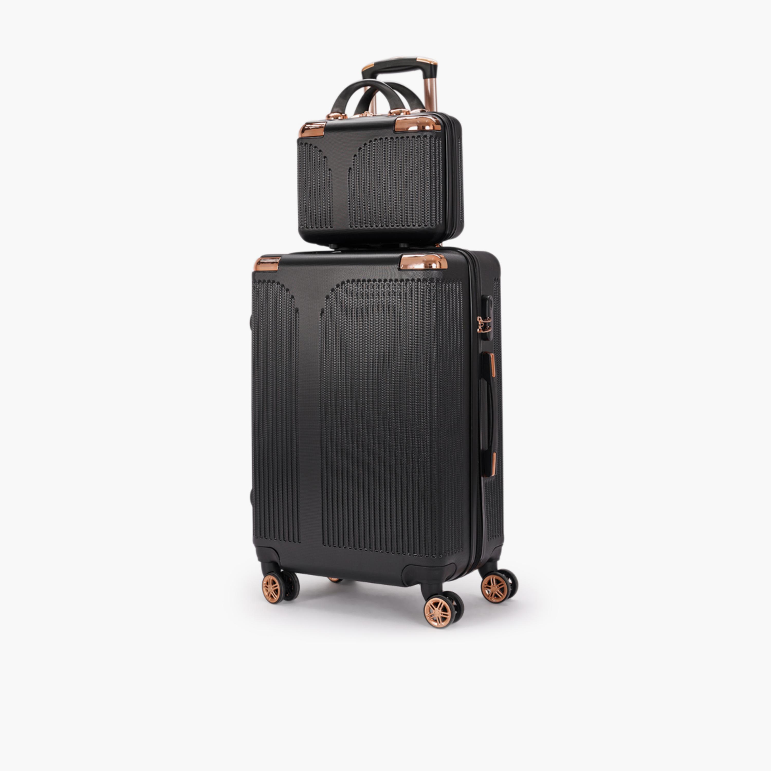 LIMRA Set of 6 ABS Hard Sided 4-Wheeler Spinner Luggage with Combination Lock-travel-luggagesandbags-luggage-image-4