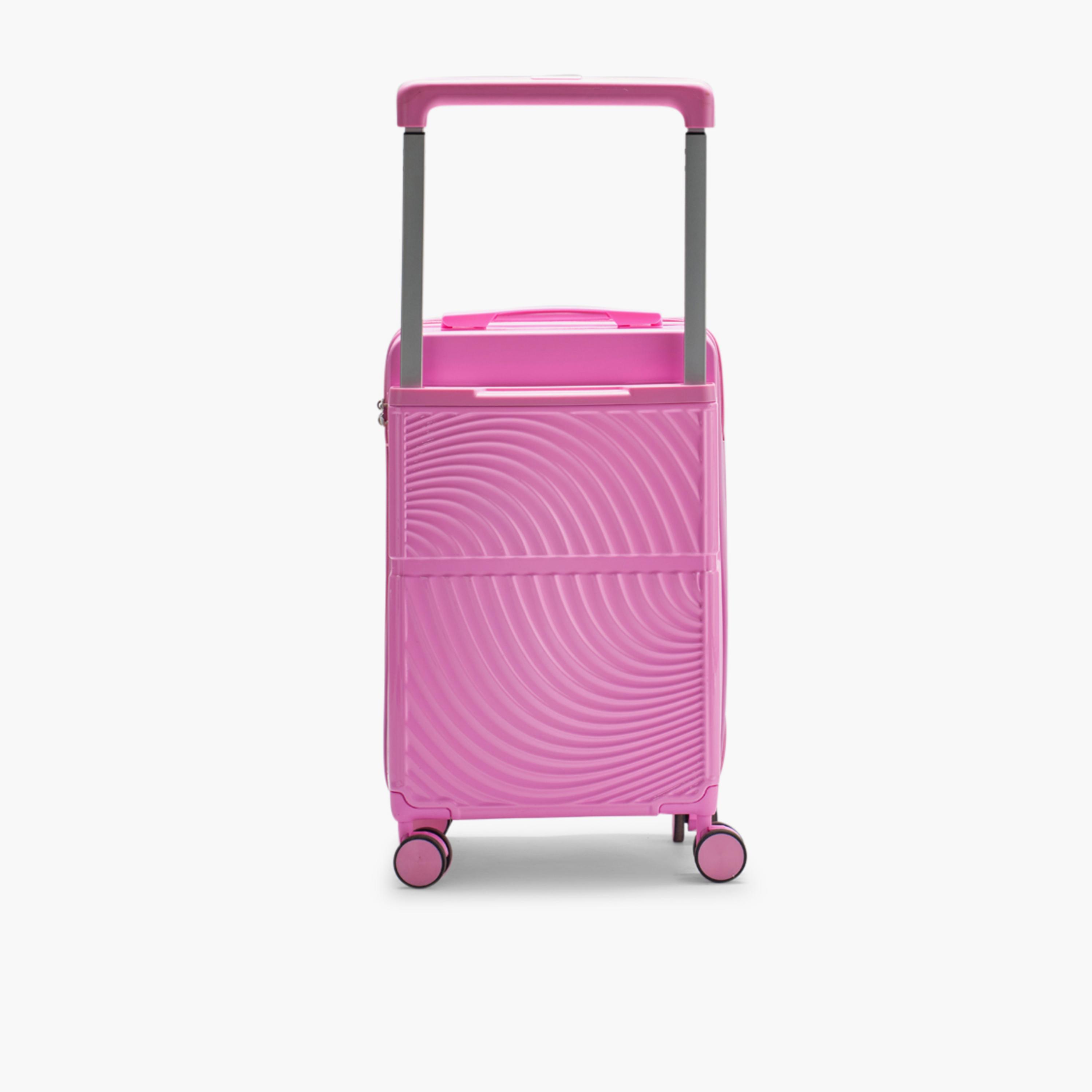 LIMRA 56 CM Small Cabin Polycarbonate with Combination Lock ABS Hard Sided 4-Wheeler Spinner Luggage with Combination Lock-travel-luggagesandbags-luggage-image-5