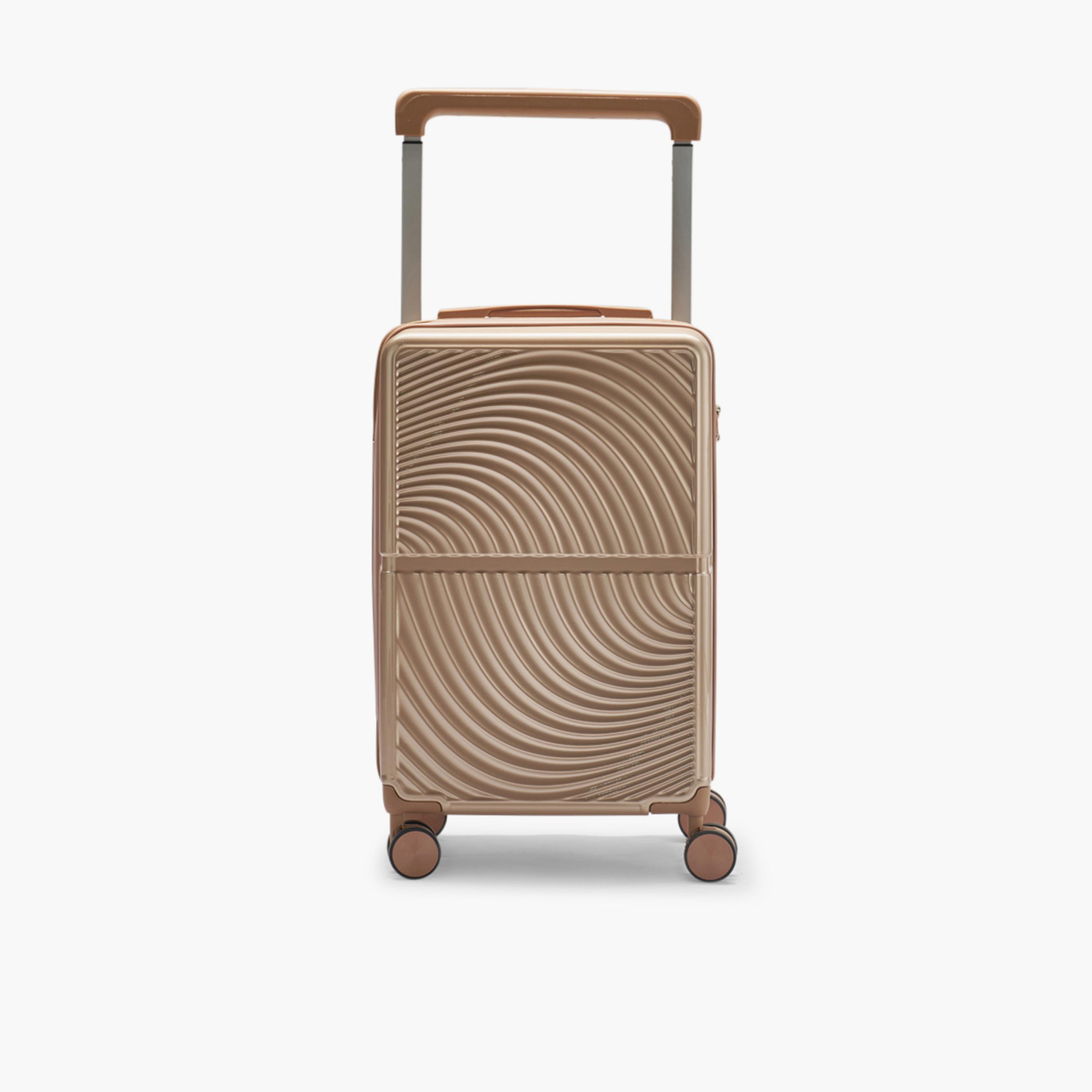 LIMRA 56 CM Small Cabin Polycarbonate with Combination Lock ABS Hard Sided 4-Wheeler Spinner Luggage with Combination Lock-travel-luggagesandbags-luggage-image-5