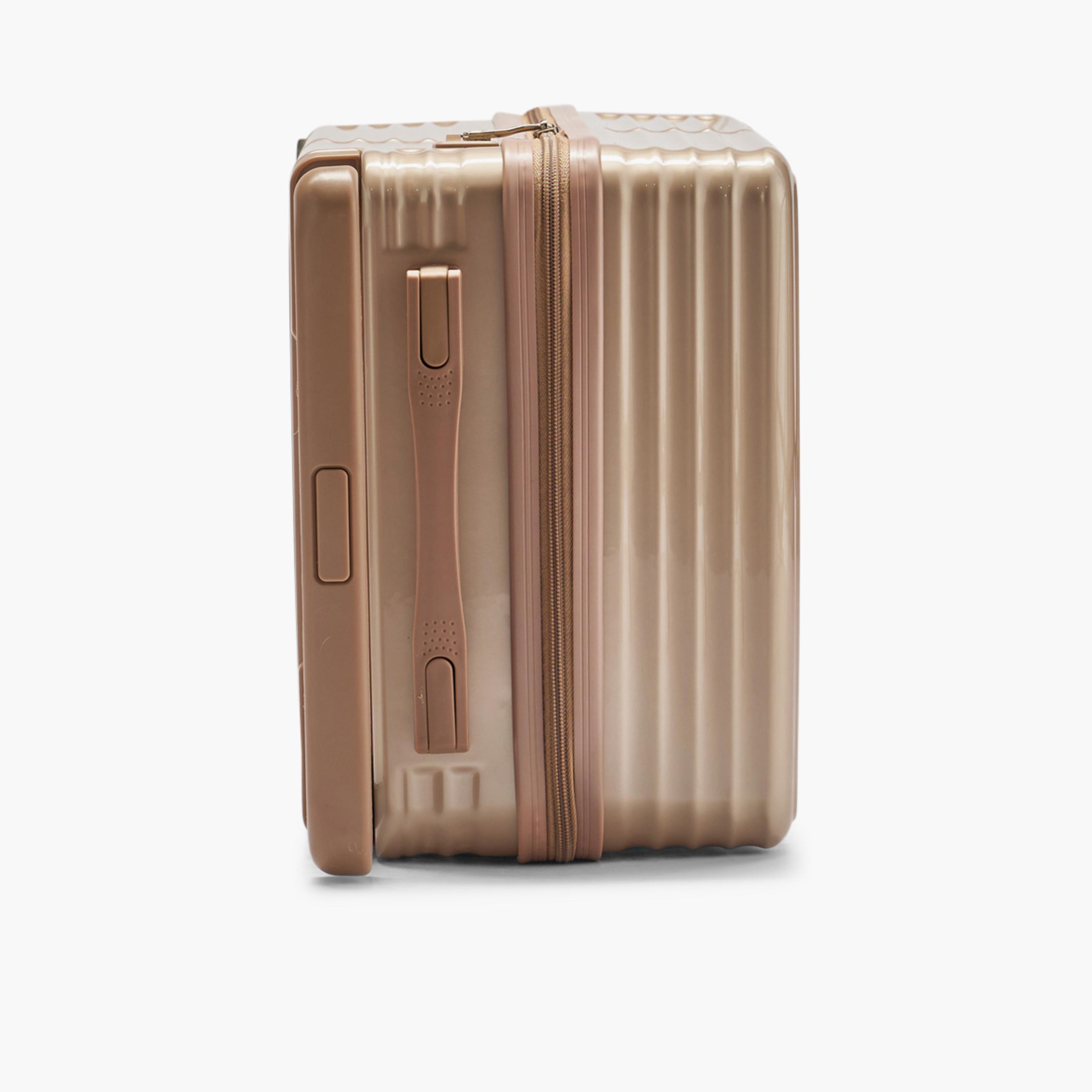 LIMRA 56 CM Small Cabin Polycarbonate with Combination Lock ABS Hard Sided 4-Wheeler Spinner Luggage with Combination Lock-travel-luggagesandbags-luggage-image-8