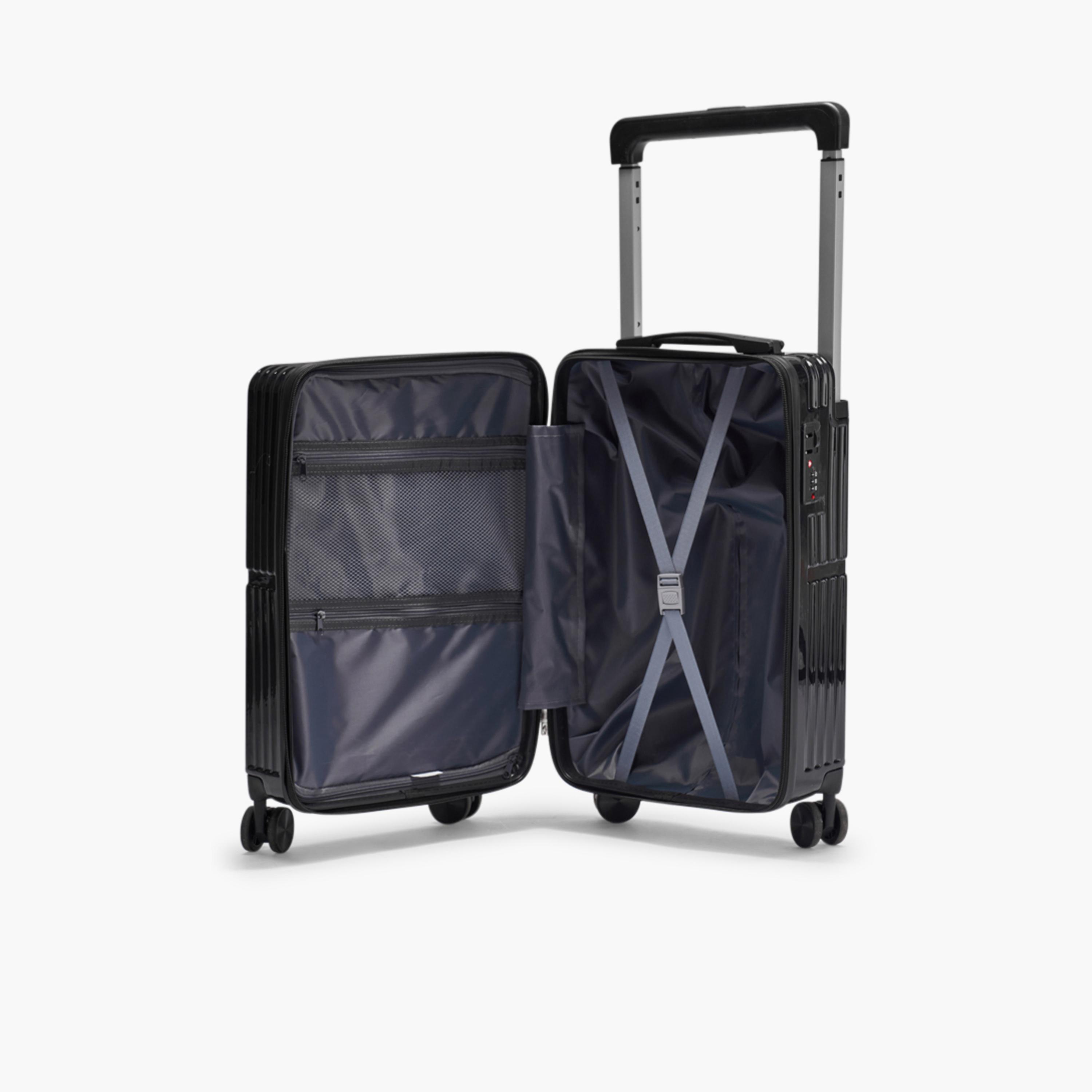 LIMRA 56 CM Small Cabin Polycarbonate with Combination Lock ABS Hard Sided 4-Wheeler Spinner Luggage with Combination Lock-travel-luggagesandbags-luggage-image-9