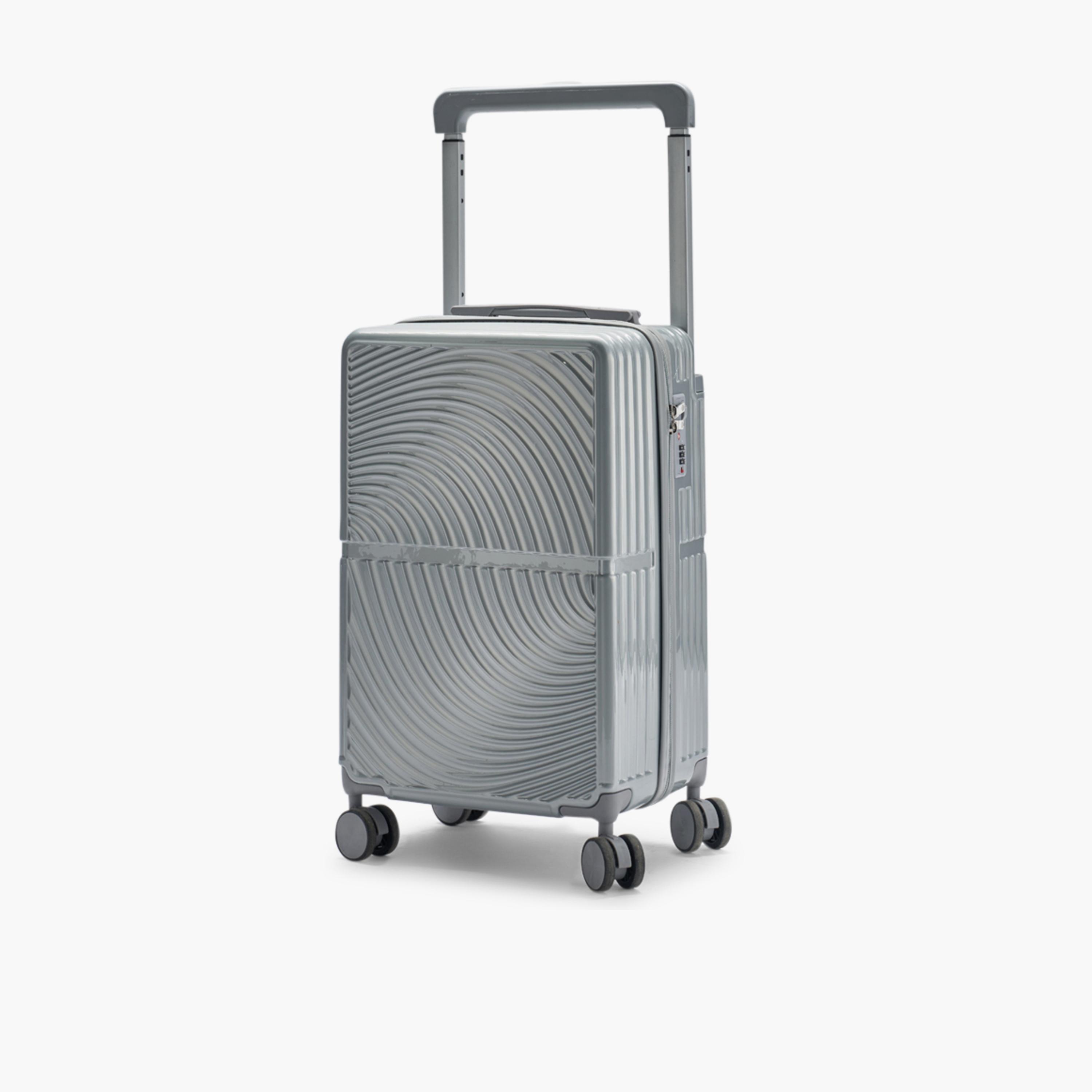 LIMRA 56 CM Small Cabin Polycarbonate with Combination Lock ABS Hard Sided 4-Wheeler Spinner Luggage with Combination Lock-travel-luggagesandbags-luggage-image-1