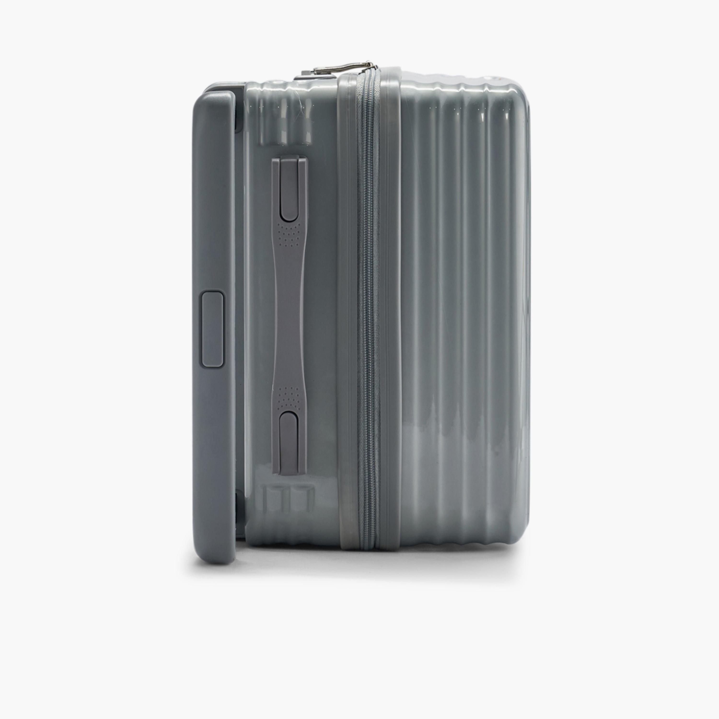 LIMRA 56 CM Small Cabin Polycarbonate with Combination Lock ABS Hard Sided 4-Wheeler Spinner Luggage with Combination Lock-travel-luggagesandbags-luggage-image-8