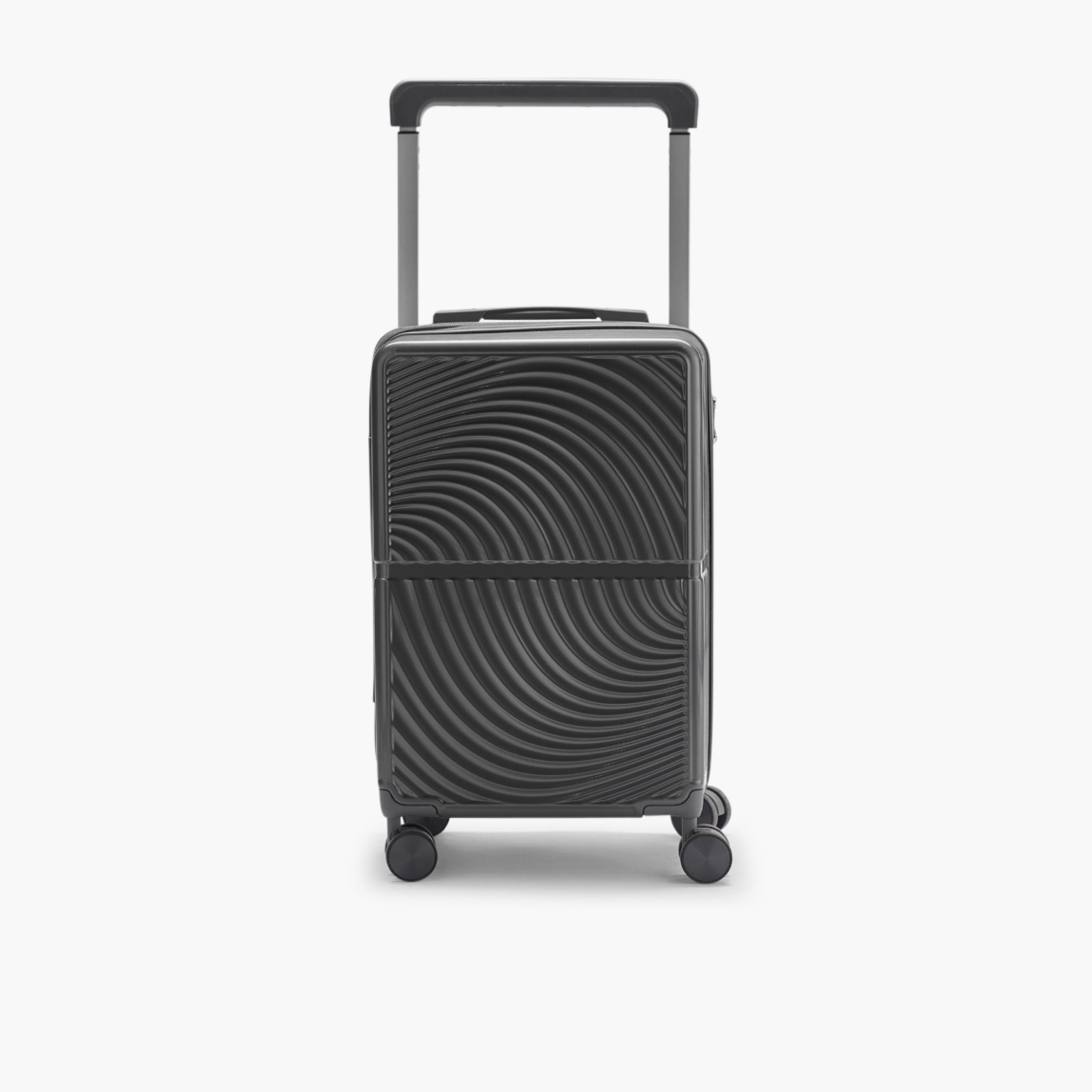 LIMRA 56 CM Small Cabin Polycarbonate with Combination Lock ABS Hard Sided 4-Wheeler Spinner Luggage with Combination Lock-travel-luggagesandbags-luggage-image-5