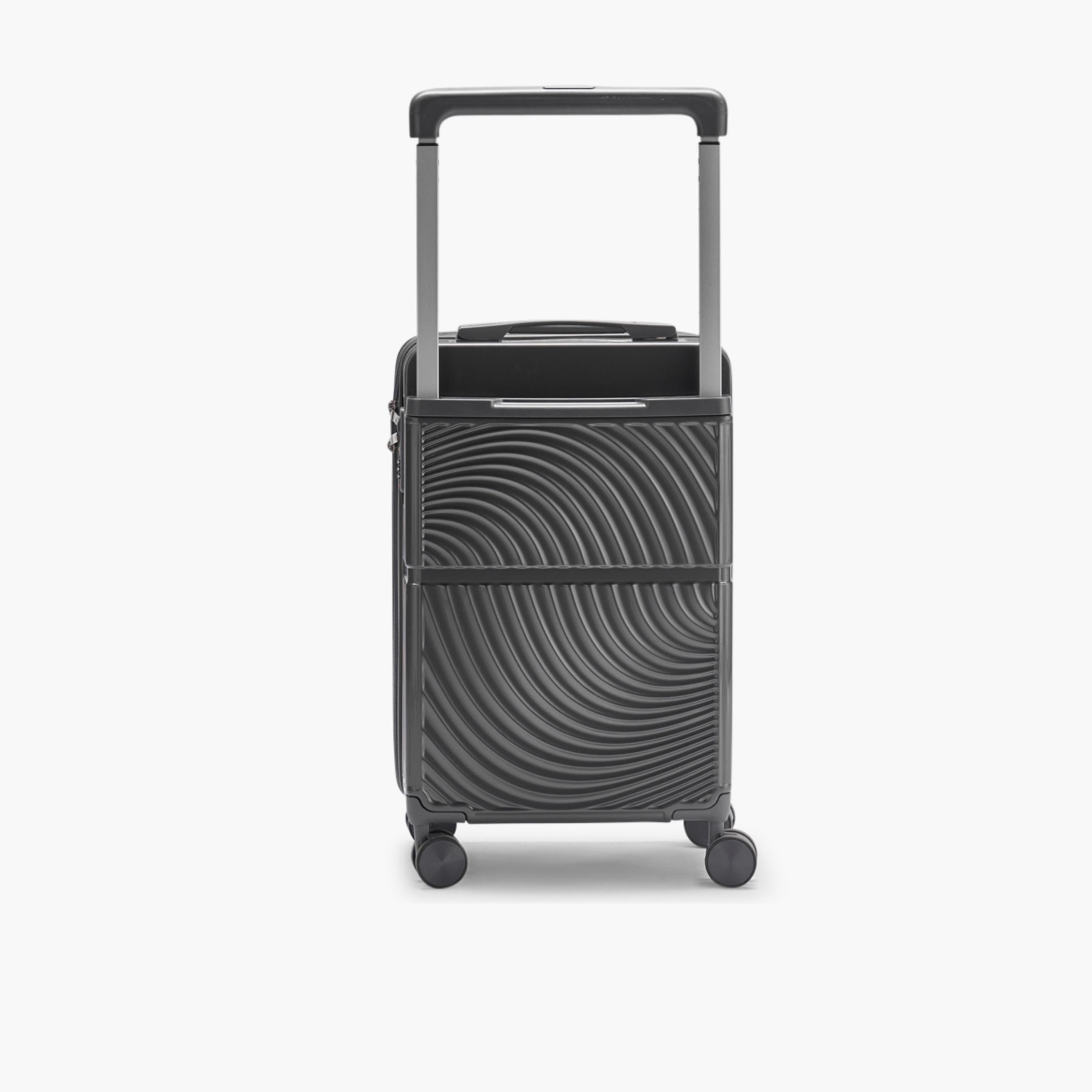 LIMRA 56 CM Small Cabin Polycarbonate with Combination Lock ABS Hard Sided 4-Wheeler Spinner Luggage with Combination Lock-travel-luggagesandbags-luggage-image-6