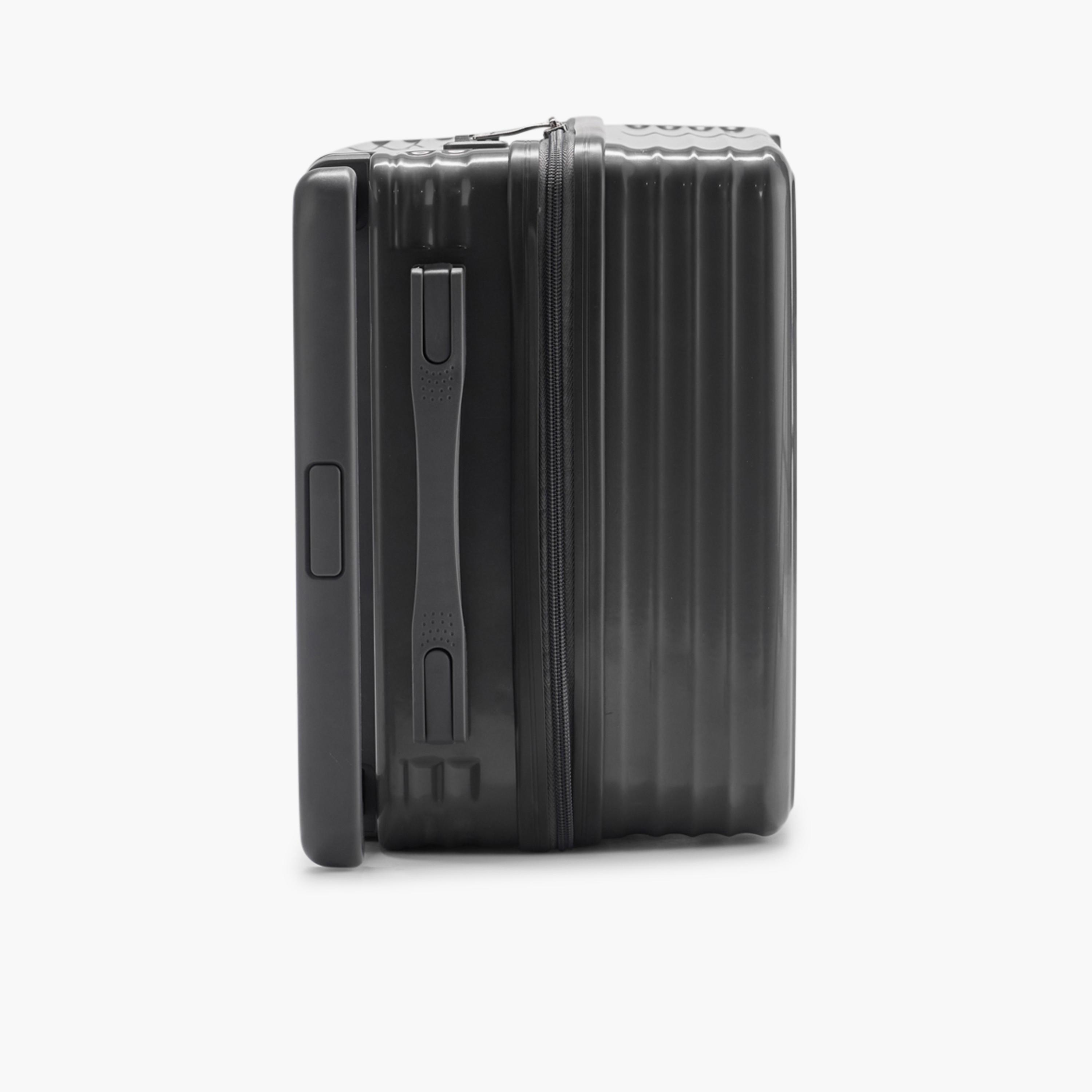 LIMRA 56 CM Small Cabin Polycarbonate with Combination Lock ABS Hard Sided 4-Wheeler Spinner Luggage with Combination Lock-travel-luggagesandbags-luggage-image-8